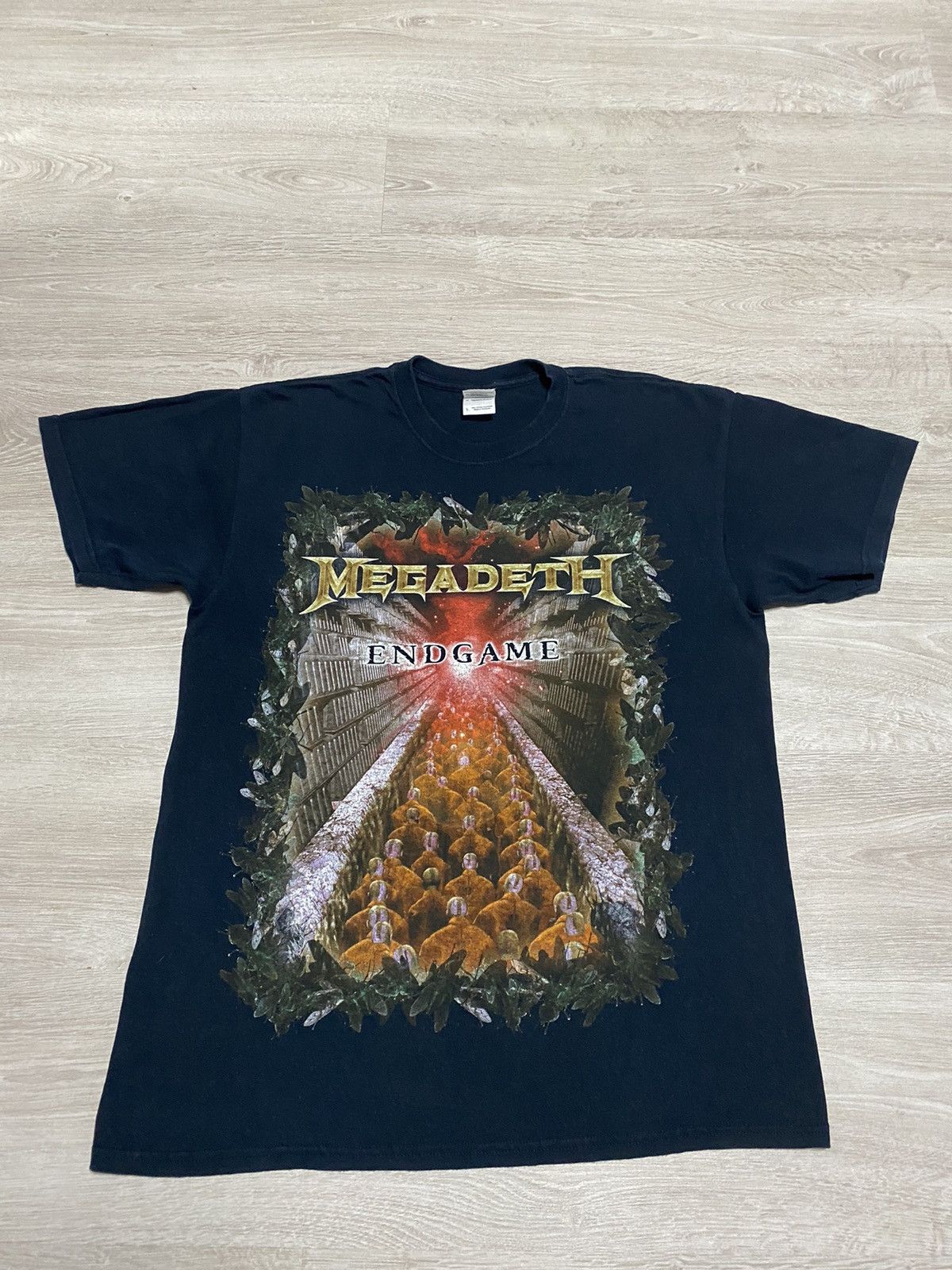 Vintage Megadeath End Game T Shirt Size L Hoodie, Sweatshirt | PodTeesHub.com