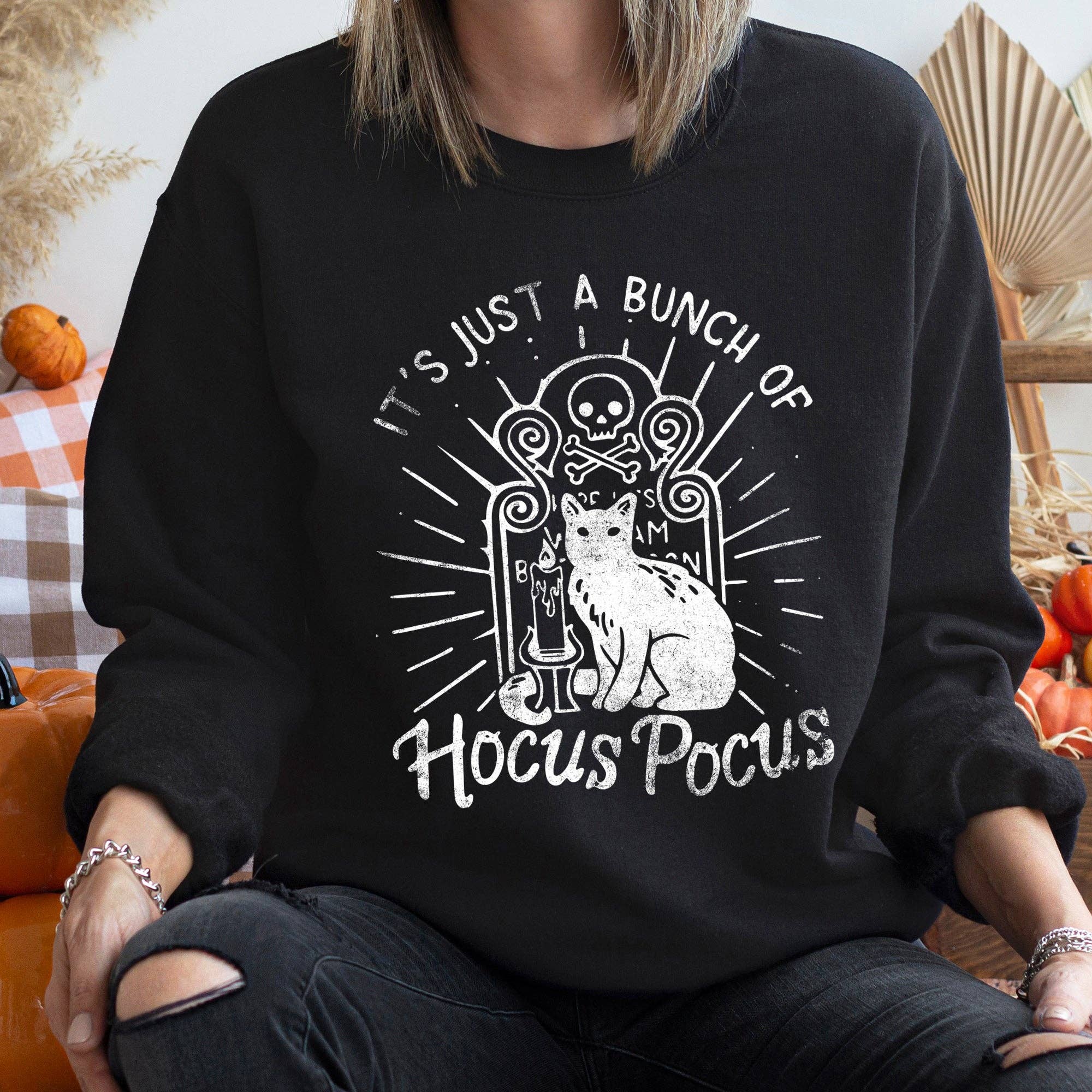 Hocus Pocus Bunch Halloween Sweatshirt T-Shirts, Hoodie | PodTeesHub.com