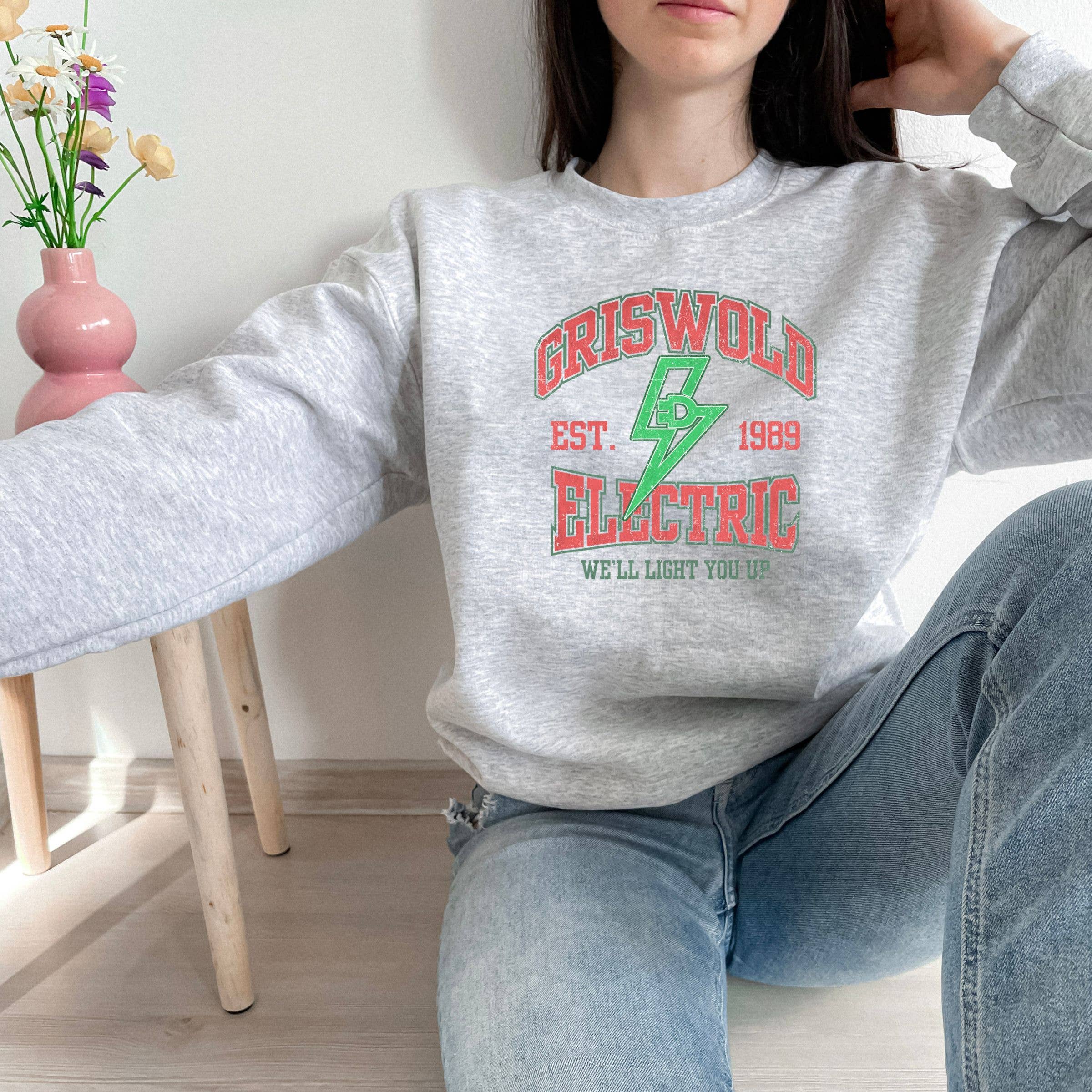 Griswold Electric Christmas Sweatshirt - Christmas Tee Hoodie | PodTeesHub.com