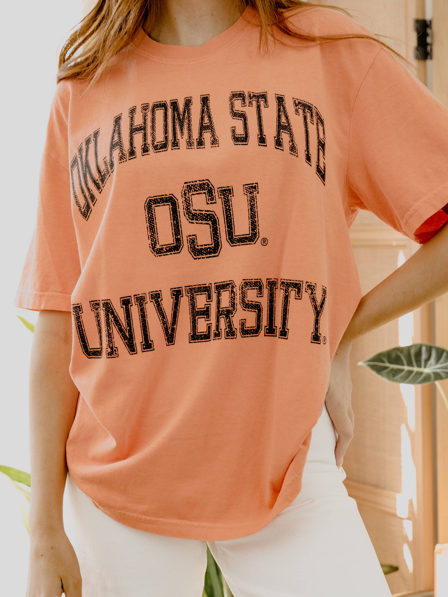 Osu Cowboys Vintage Sport Orange Comfort Colors Tee Hoodie, Sweatshirt | PodTeesHub.com