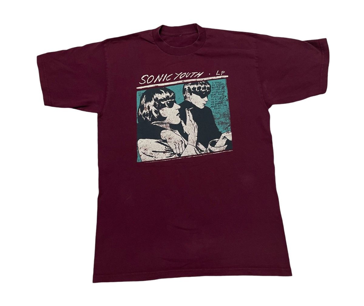 Vintage 90s Sonic Youth Overall Faded Rare Colour T-Shirts, Hoodie, Sweatshirt | PodTeesHub.com