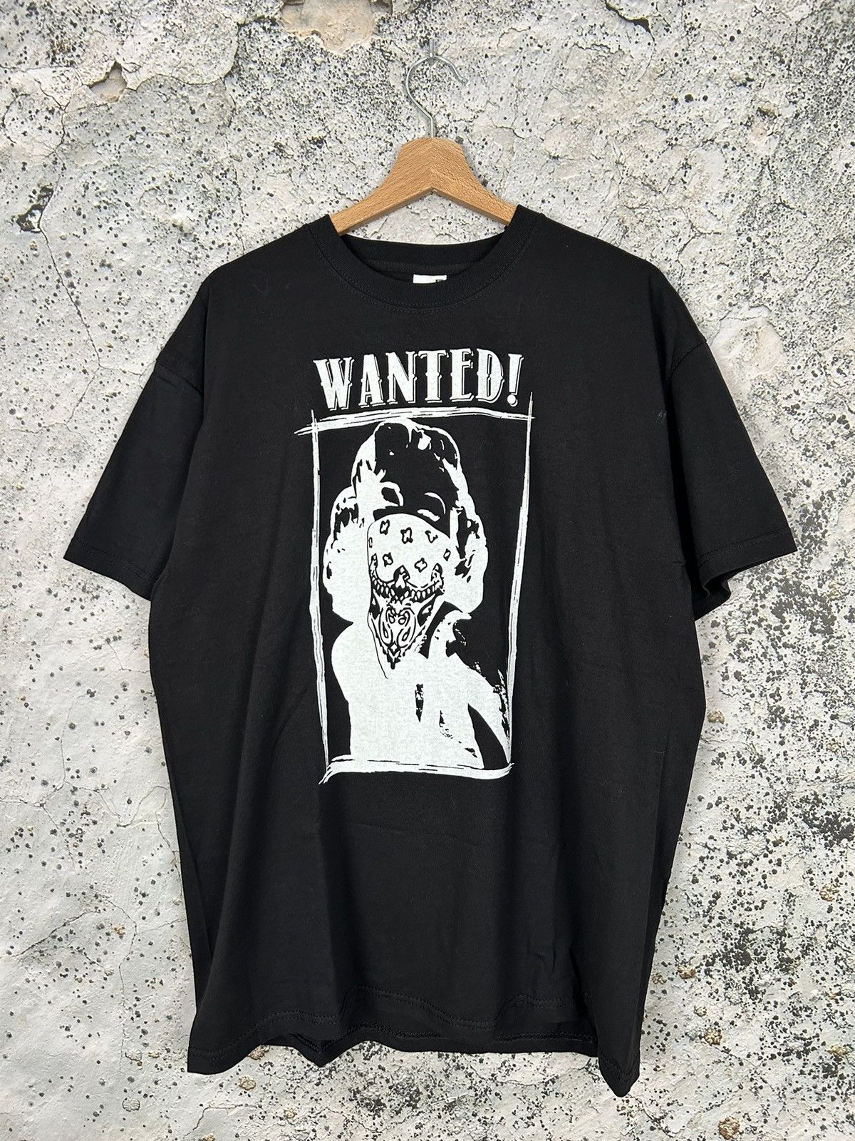 Vintage Wanted Graphic Tee 90s Movie Grunge Rock Punk Hoodie, Sweatshirt | PodTeesHub.com