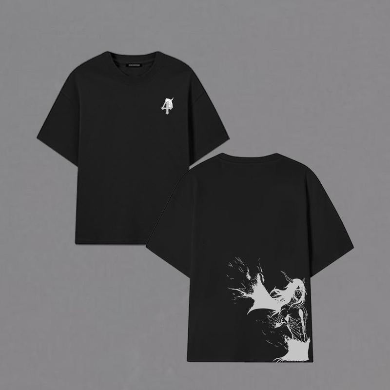 4th Espada Ulquiorra Cifer Double Printed Short Sleeve Tee, Bleach Anime Unisex Tee | Unisex Tee To Match Sneaker Hoodie,...