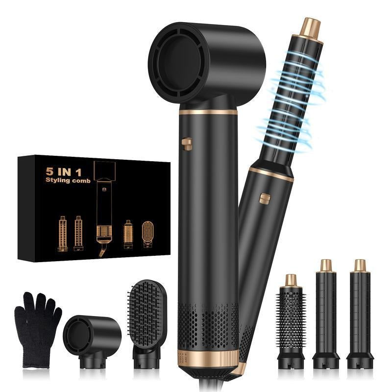 5 in 1 Multifunction Air Styler, Hot Air Brush, Hair Dryer Brush, Thermal Brush Magic Styler, Hair Dryer Brush T-Shirts,...