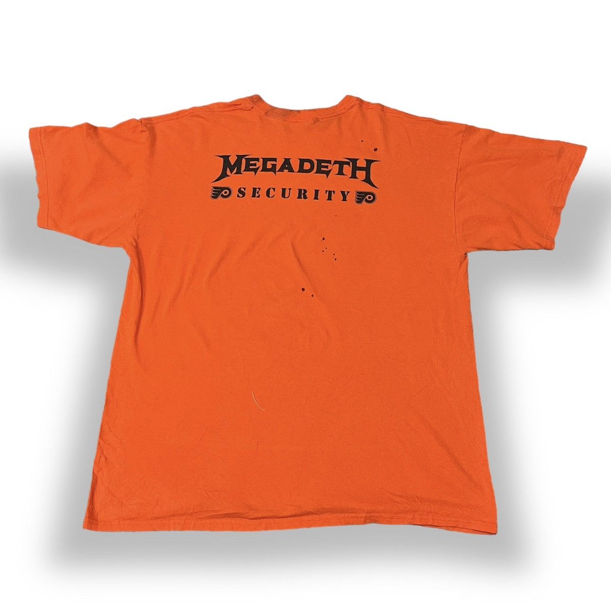 Band Tees Vintage Y2k Megadeth Concert Tour Security Tshirt Hoodie, Sweatshirt | PodTeesHub.com