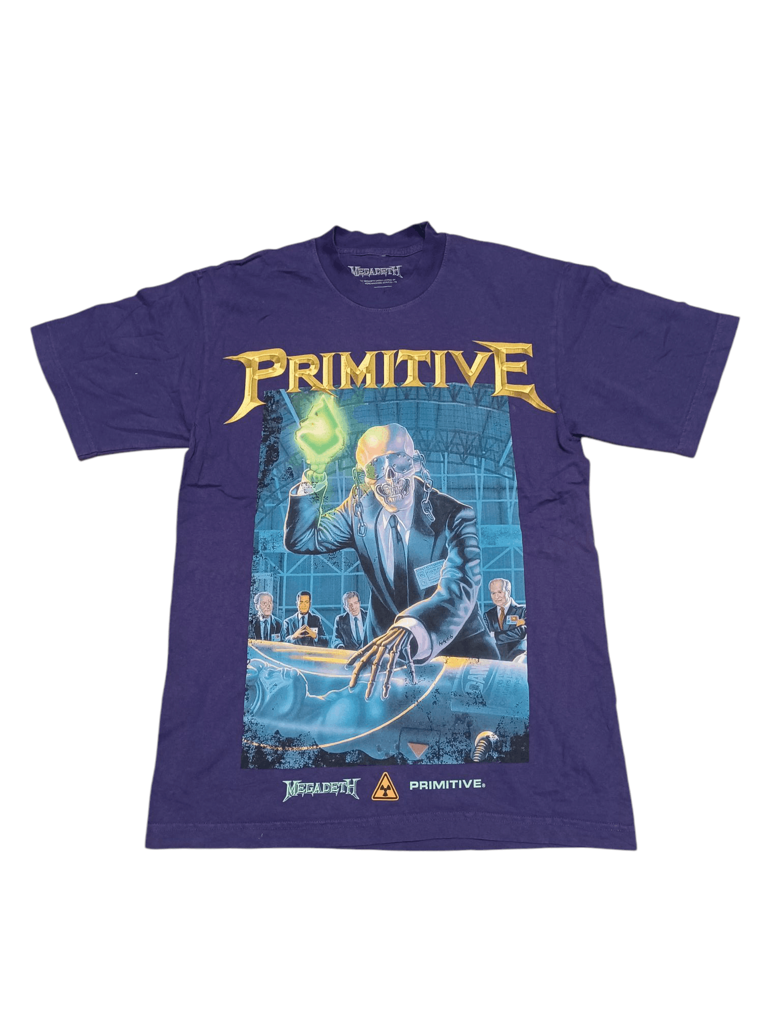 Primitive Made In Usa Skull Tee Rock Band Hoodie, Sweatshirt | PodTeesHub.com