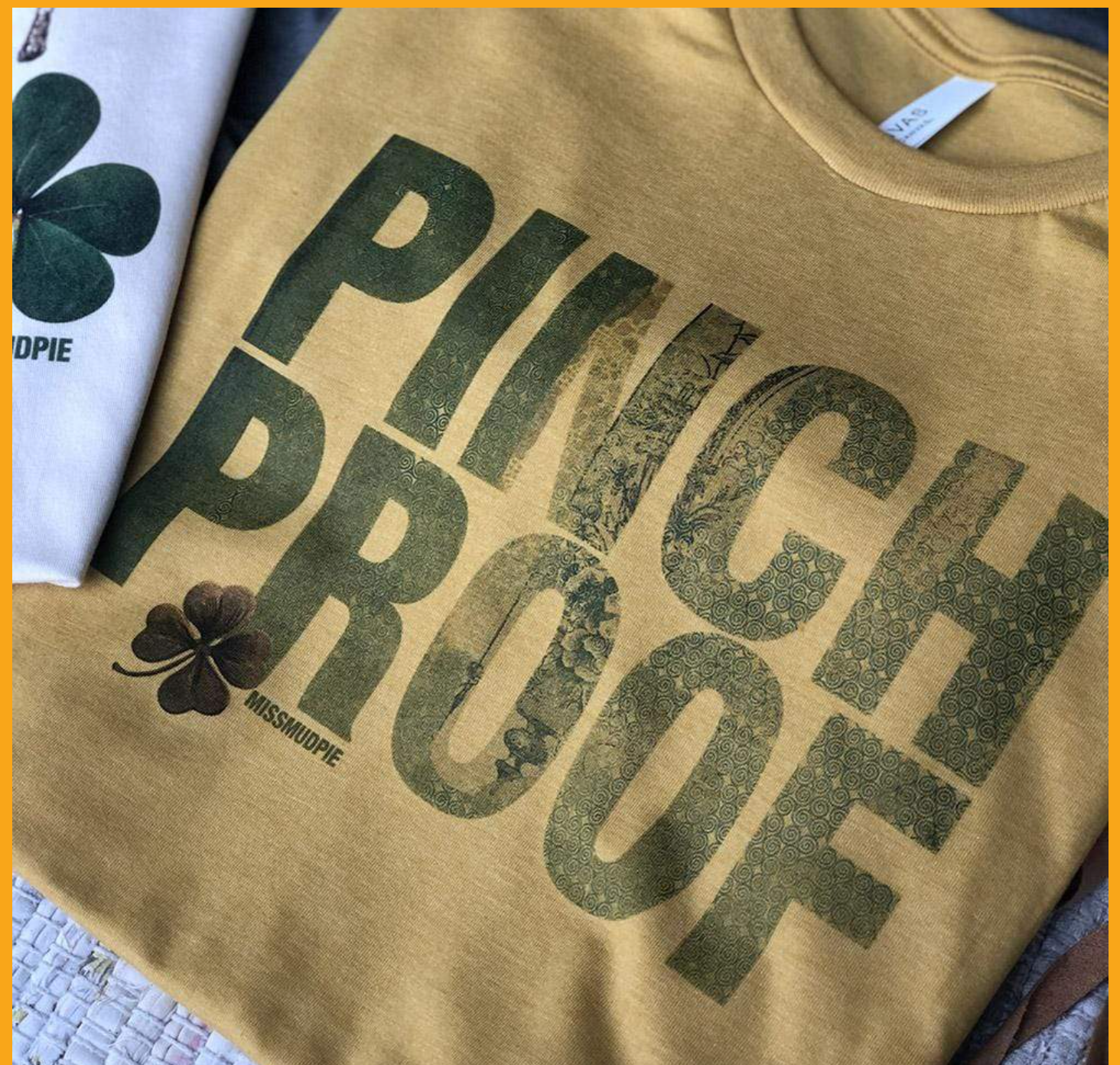 Pinch Proof  Saint Patty's Tee- 3 Color Options Hoodie, Sweatshirt | PodTeesHub.com