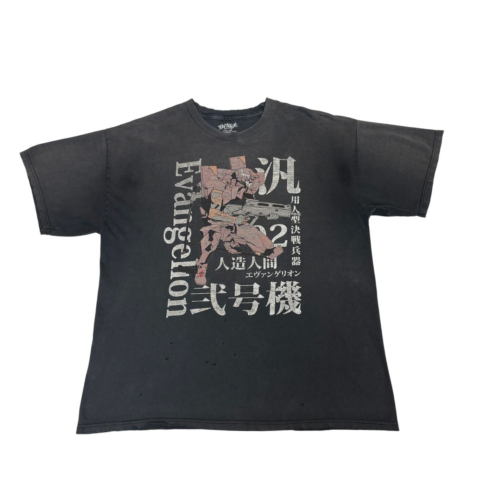 Vintage Neon Genesis Evangelion Eva Unit 2 Gainax Shirt Xl Hoodie, Sweatshirt | PodTeesHub.com