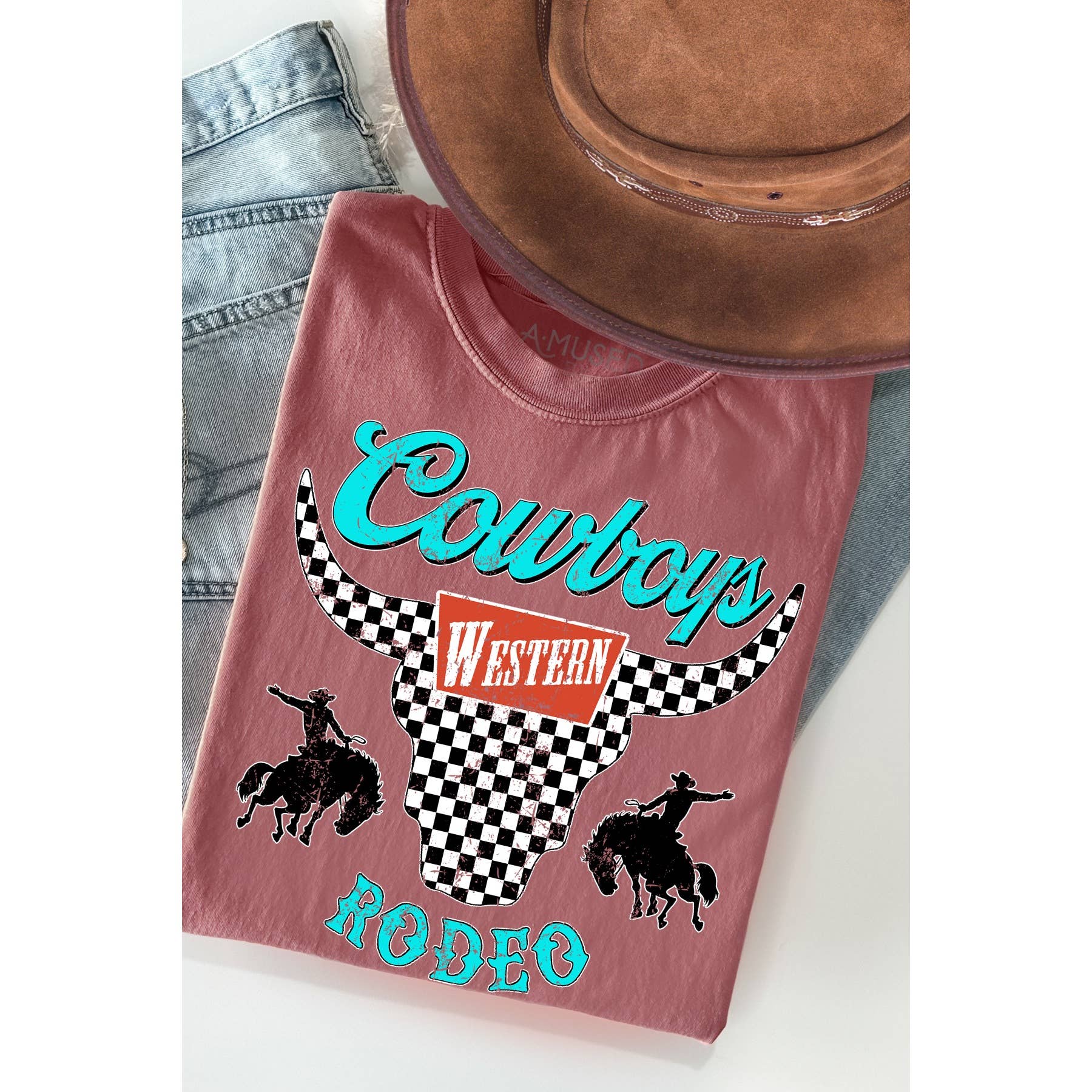 Cowboy Rodeo Short Sleeve Tee Hoodie, Sweatshirt | PodTeesHub.com