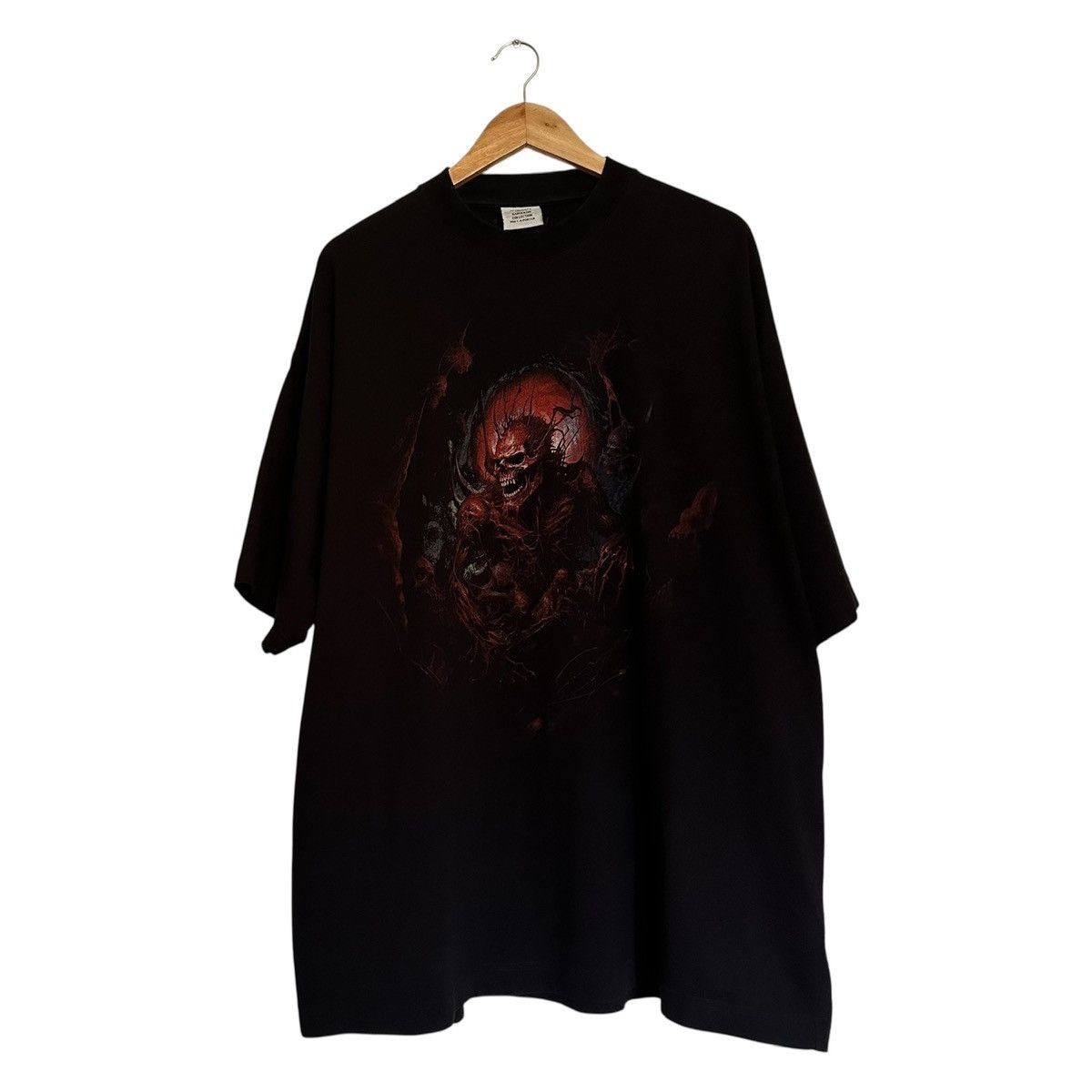 Vetements Death Metal Tee Hoodie, Sweatshirt | PodTeesHub.com