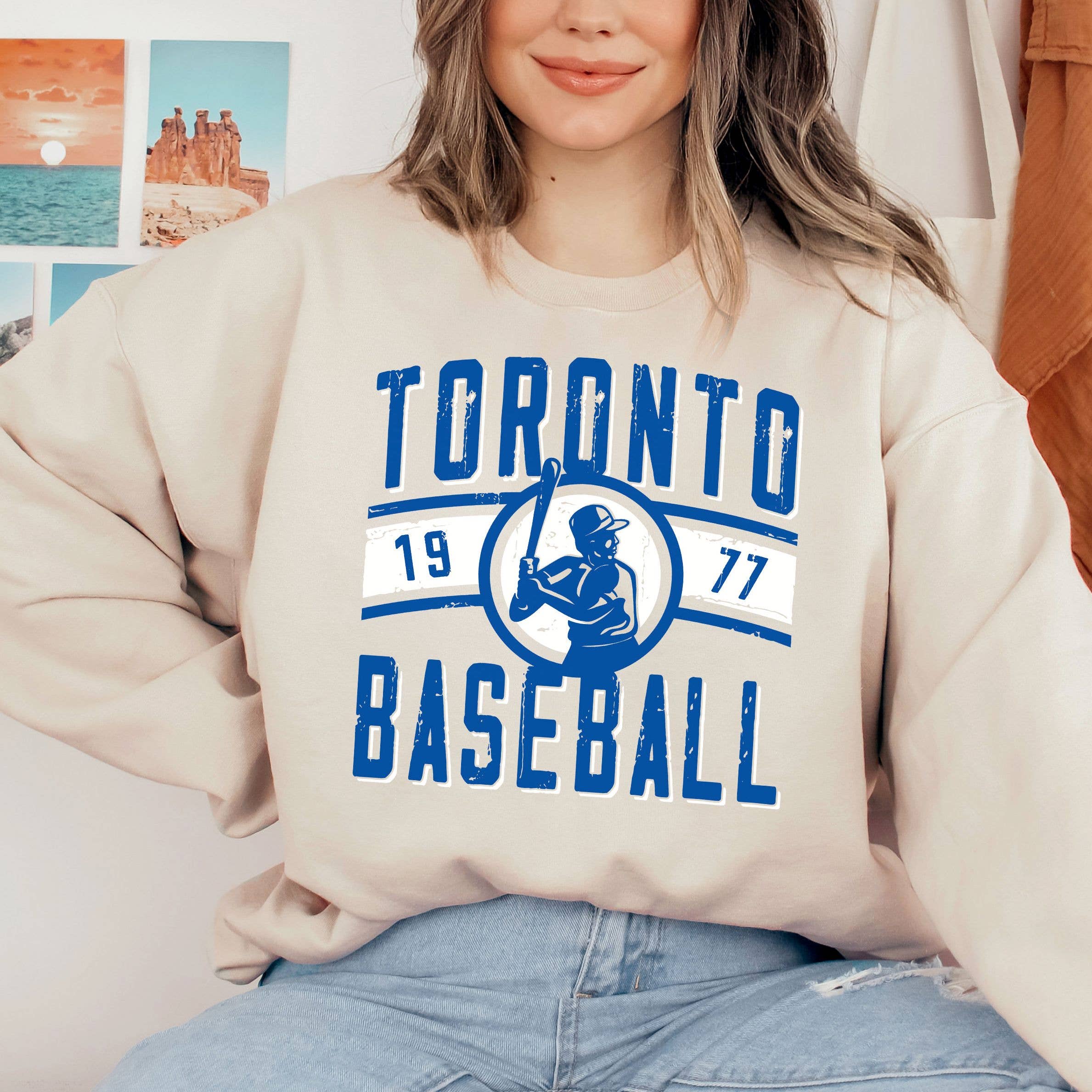 Retro Toronto Blue Jay Game Day Sweatshirt – Vintage Basebal T-Shirts, Hoodie | PodTeesHub.com