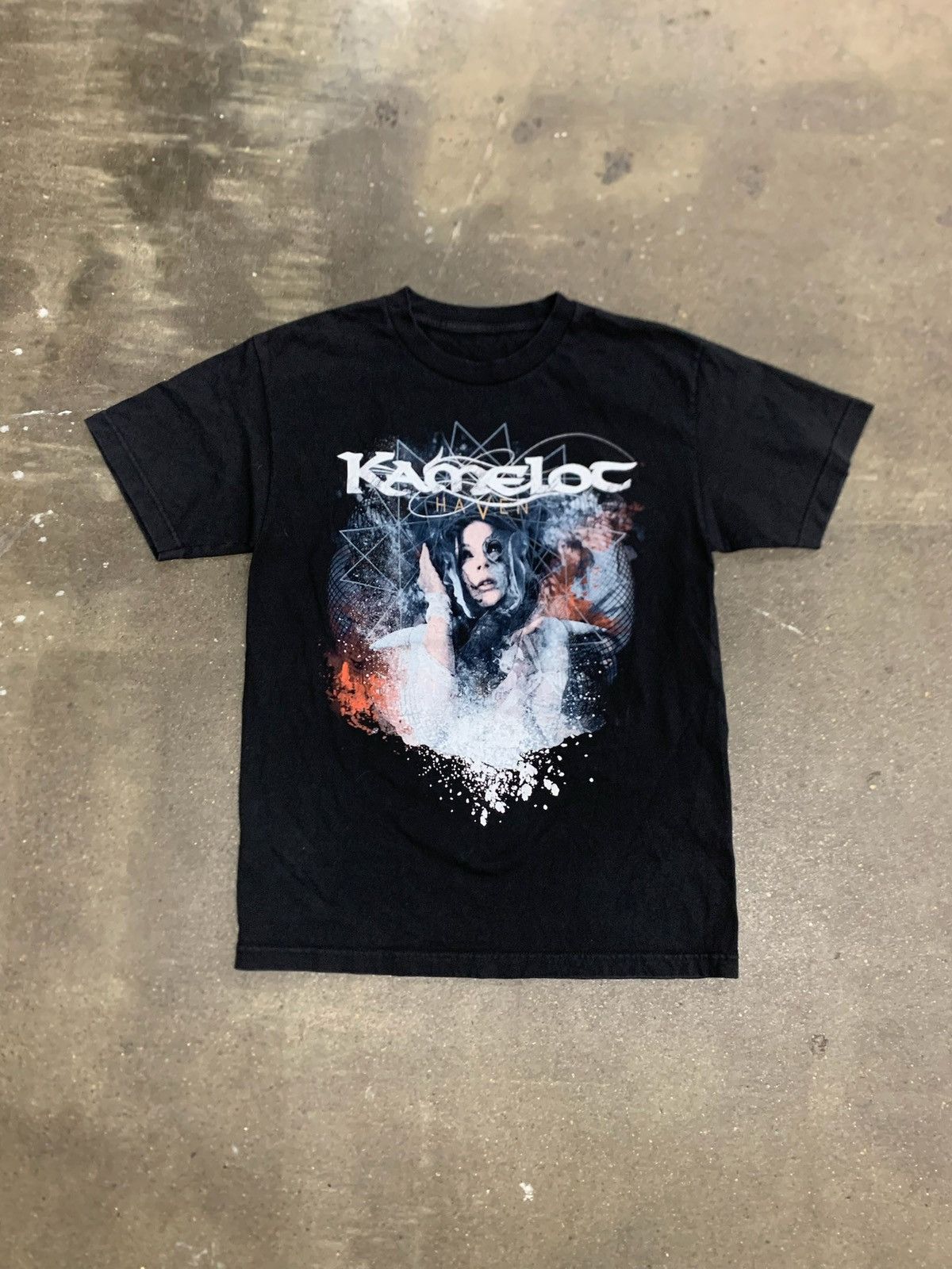 Vintage No Tag Kamelot Haven Tour Tee Hoodie, Sweatshirt | PodTeesHub.com