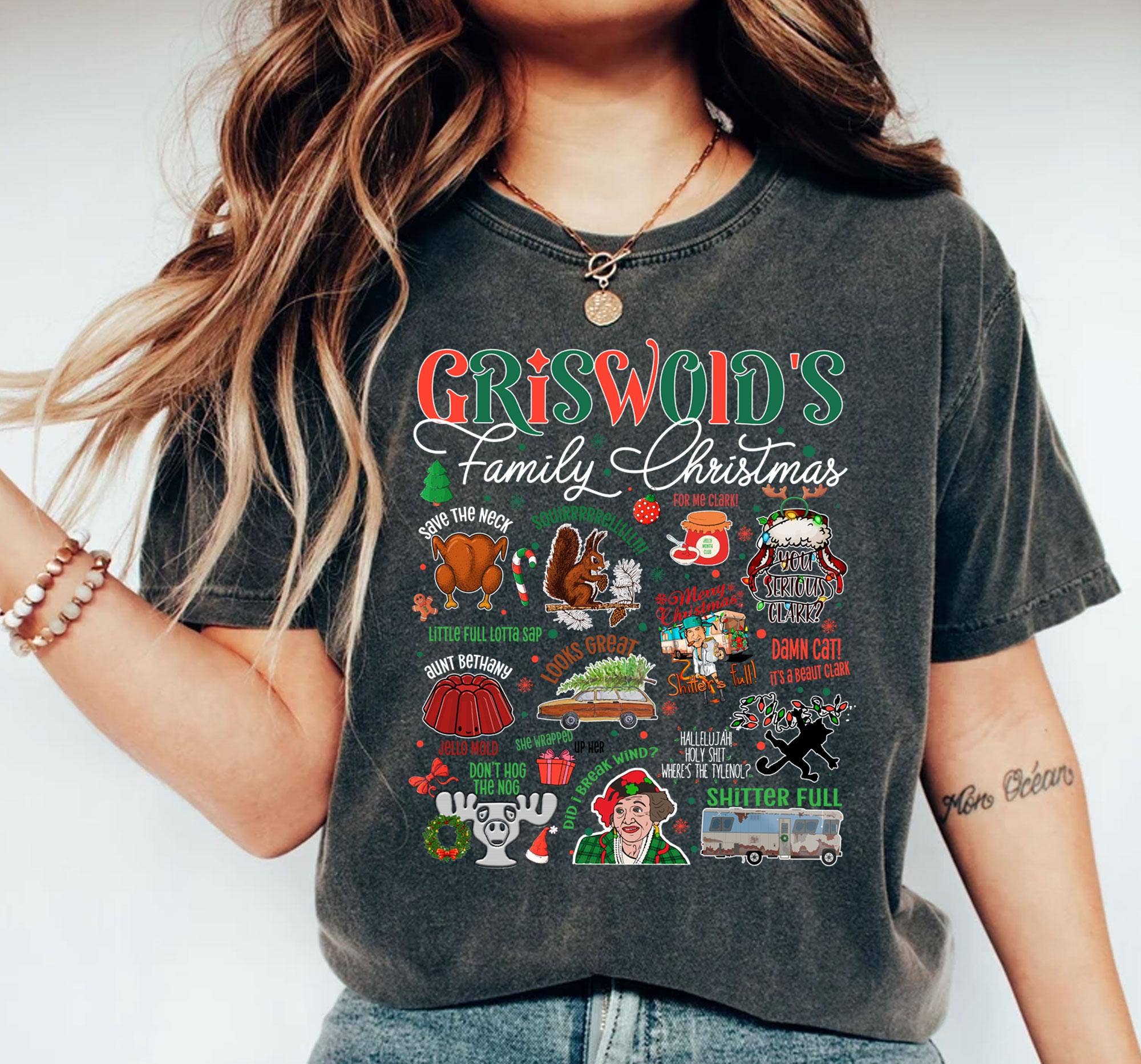 Griswold Family Christmas Shirt, Funny Christmas Movies Tee Hoodie, Sweatshirt | PodTeesHub.com