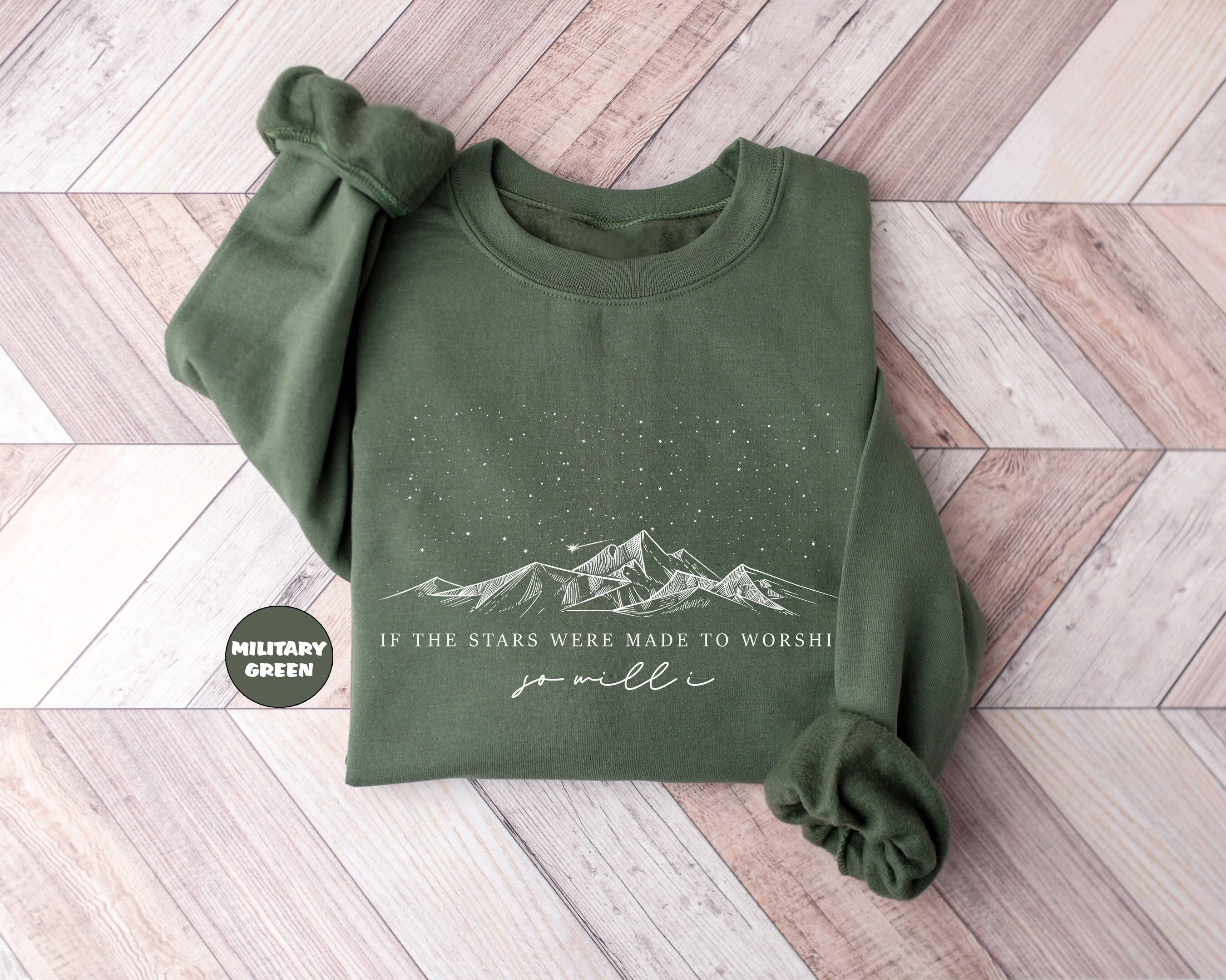 Stars Worship Christian Hoodie Faith Verse Bible Religious T-Shirts, Sweatshirt | PodTeesHub.com