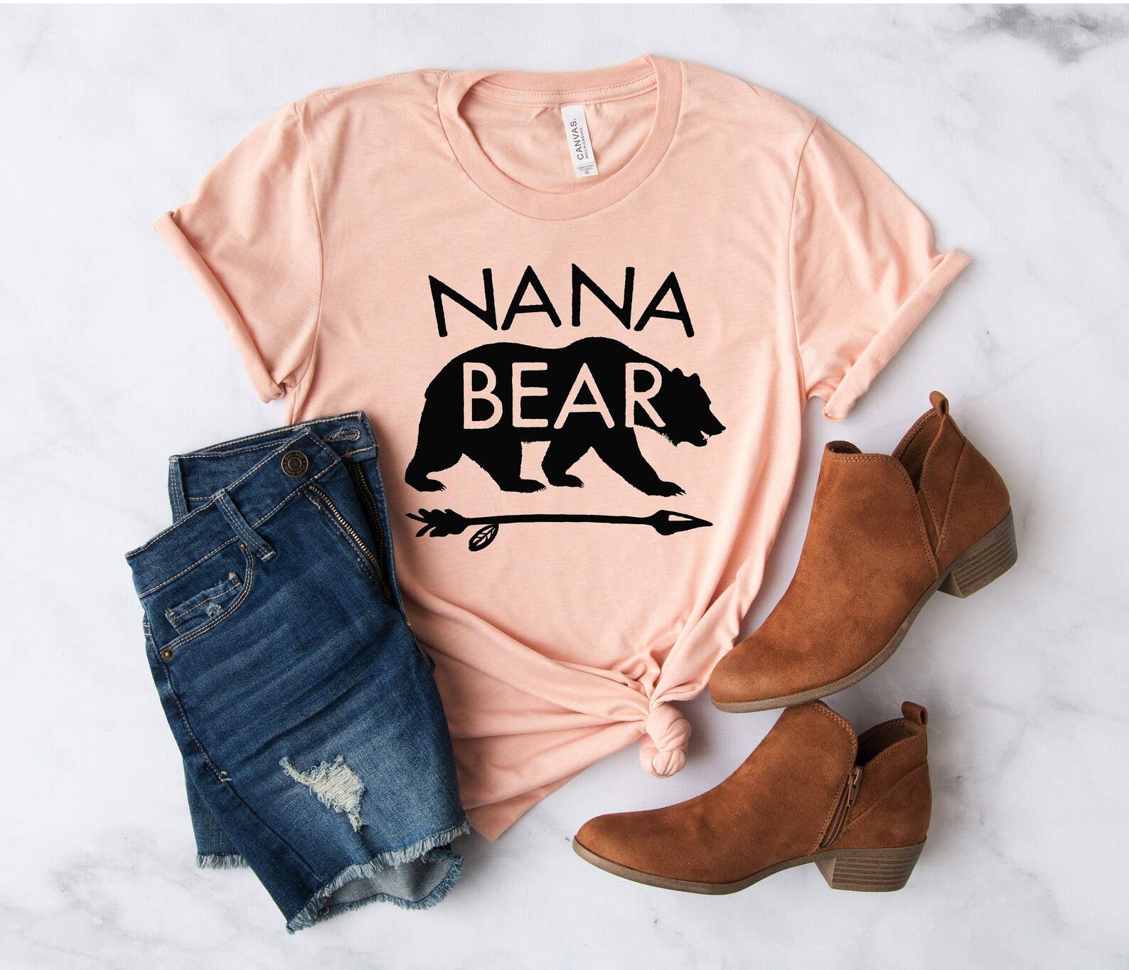 Nana Bear T-Shirt Hoodie, Sweatshirt | PodTeesHub.com