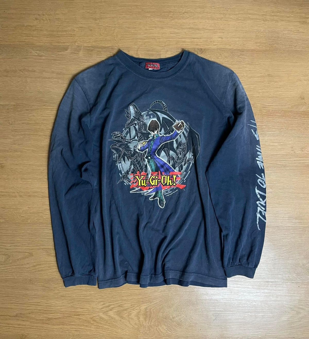 Anime Rare Vintage 90s Anime Yugi Oh Kaiba Long Sleeve Shirt T-Shirts, Hoodie, Sweatshirt