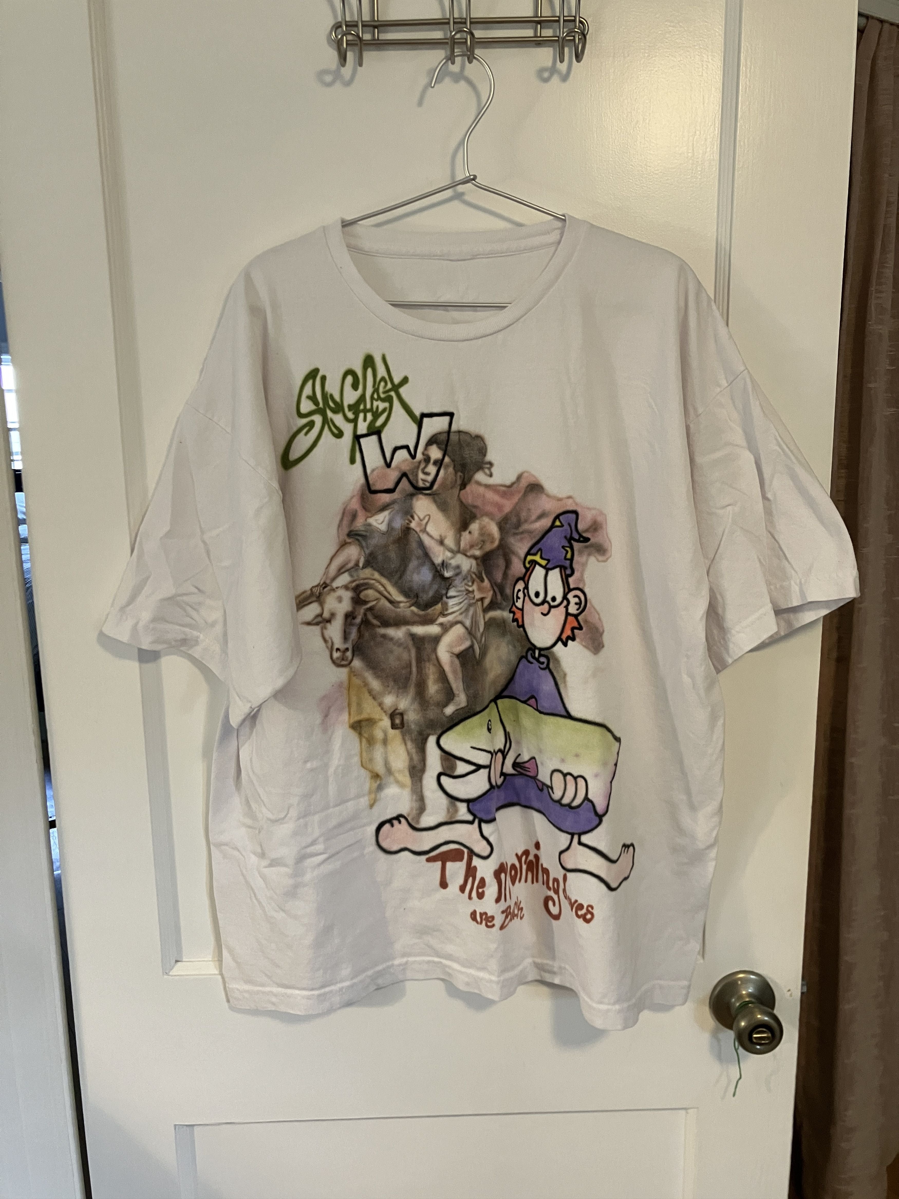 Online Ceramics Smelly Joe Biss Morning Doves 1 1 Airbrushed Tee Hoodie, Sweatshirt | PodTeesHub.com