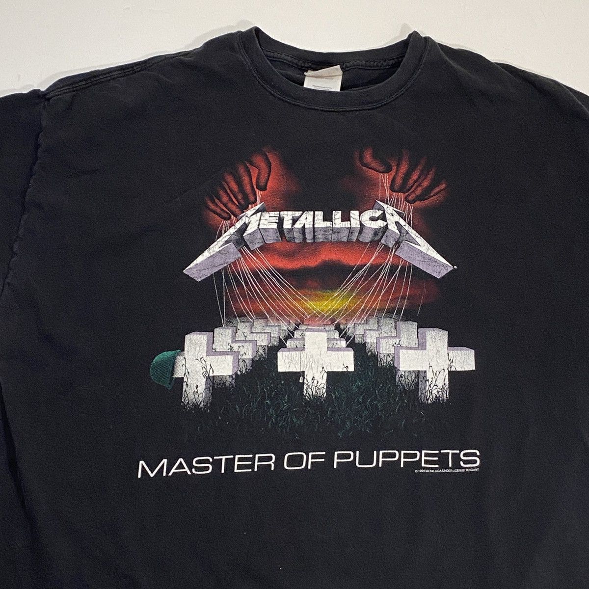 Metallica X Vintage 94 Metallica Master Of Puppets Tee Hoodie, Sweatshirt | PodTeesHub.com