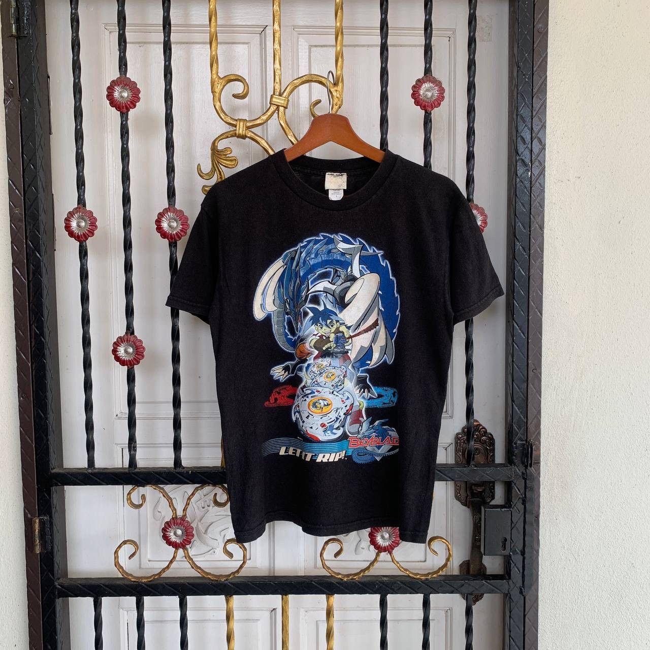 Anime Rare Vintage Beyblade T Shirt Bakugan Crush Gear Yoyo Yugioh Hoodie, Sweatshirt | PodTeesHub.com