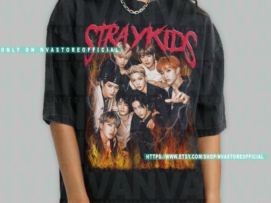 Stray Kids Heavy Metal Shirt – Skz Kpop Fan Made Tee Hoodie, Sweatshirt | PodTeesHub.com