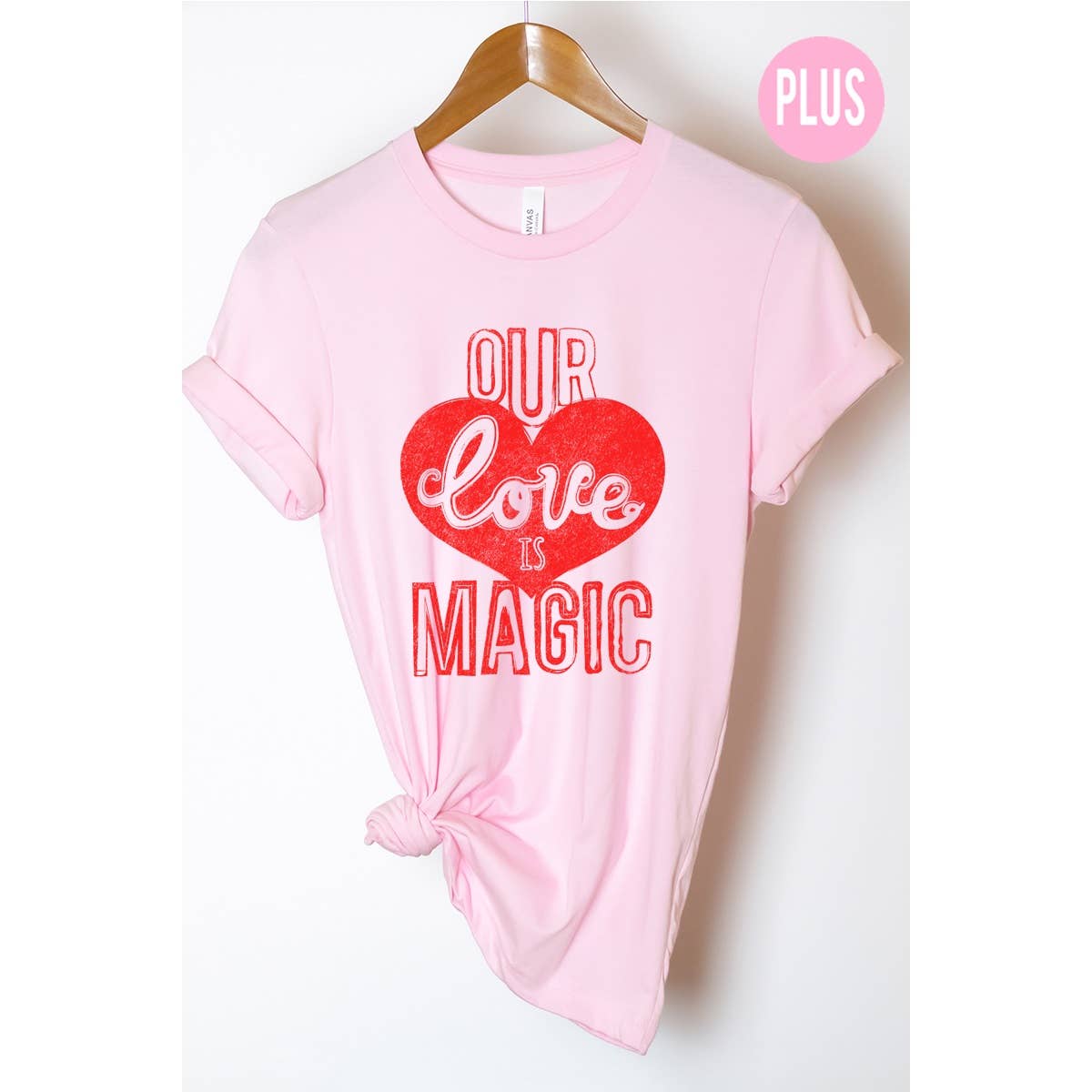 Our Love Is Magic  Graphic Tee  Plus Hoodie, Sweatshirt | PodTeesHub.com