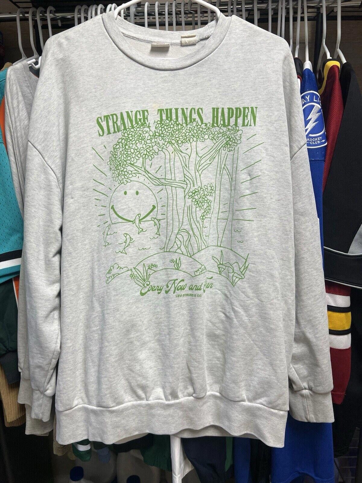 S Levi S Strange Things Happen Sweatshirt T-Shirts, Hoodie | PodTeesHub.com