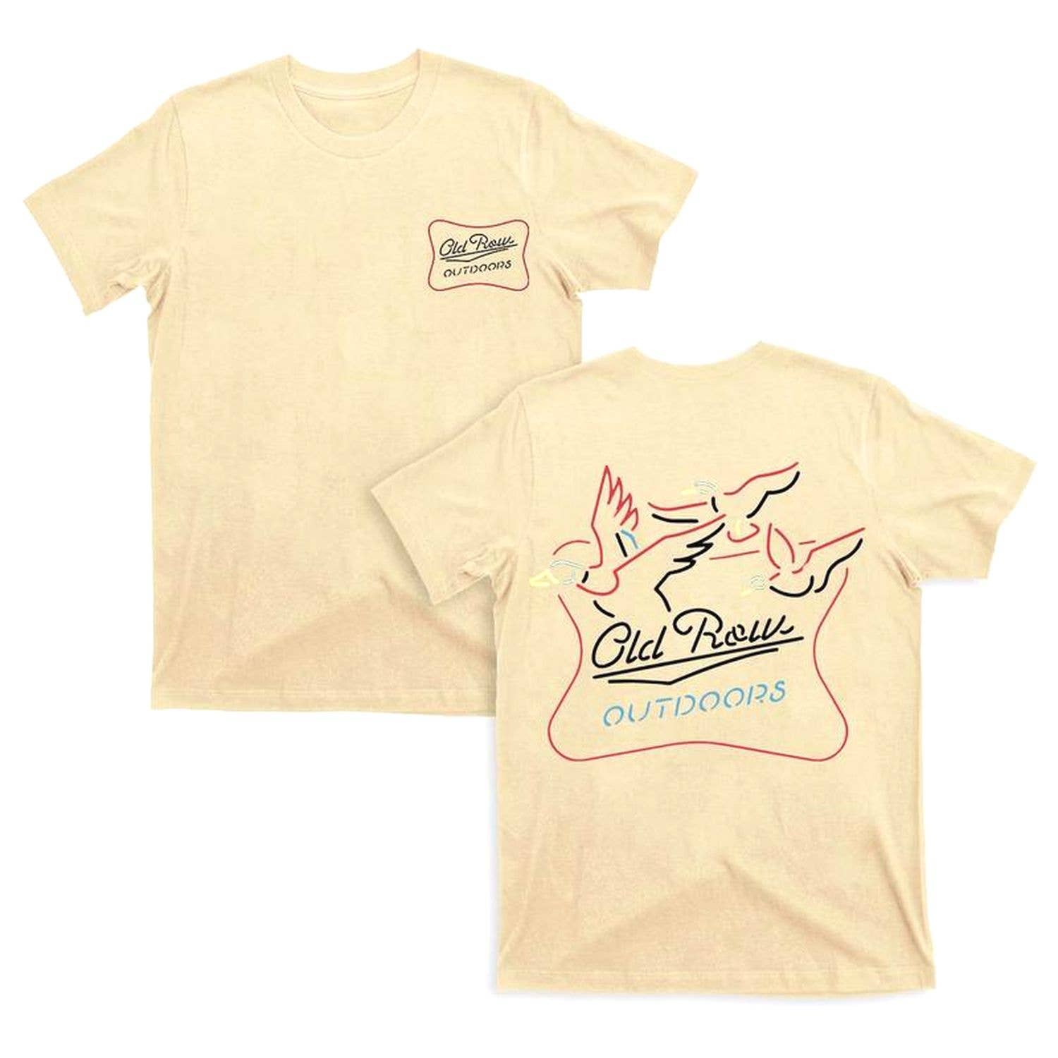 Old Row Outdoors Duck T-Shirt - Casual Gift For Herhim Hoodie, Sweatshirt | PodTeesHub.com