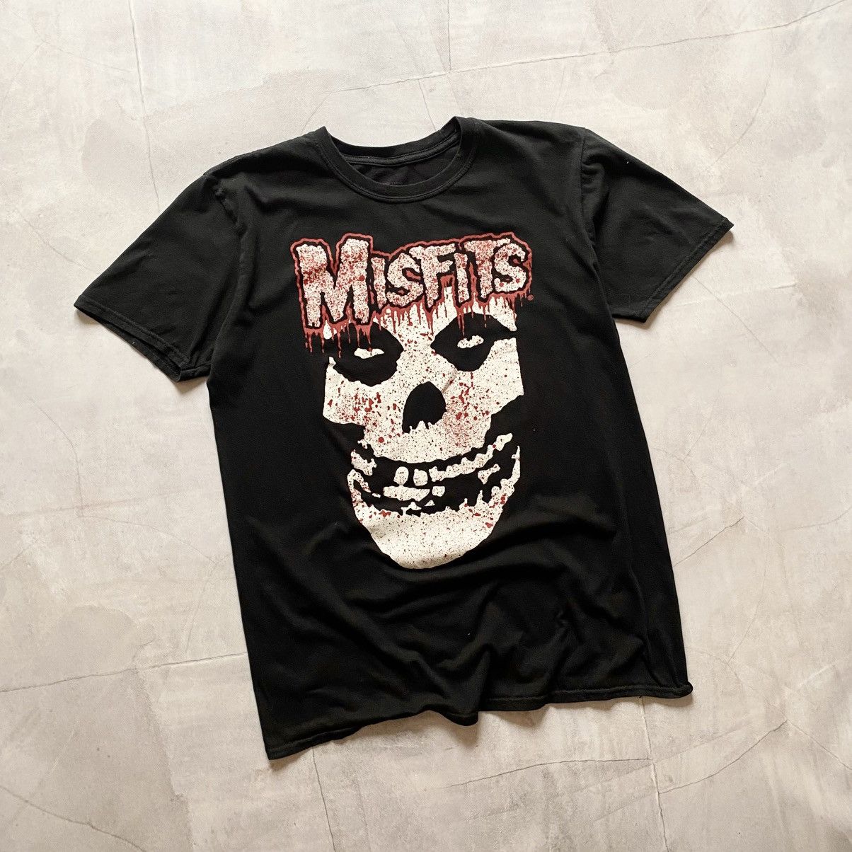 Hysteric Glamour Misfits Big Logo Band Y2k T Shirt Tee Blood Hoodie, Sweatshirt | PodTeesHub.com