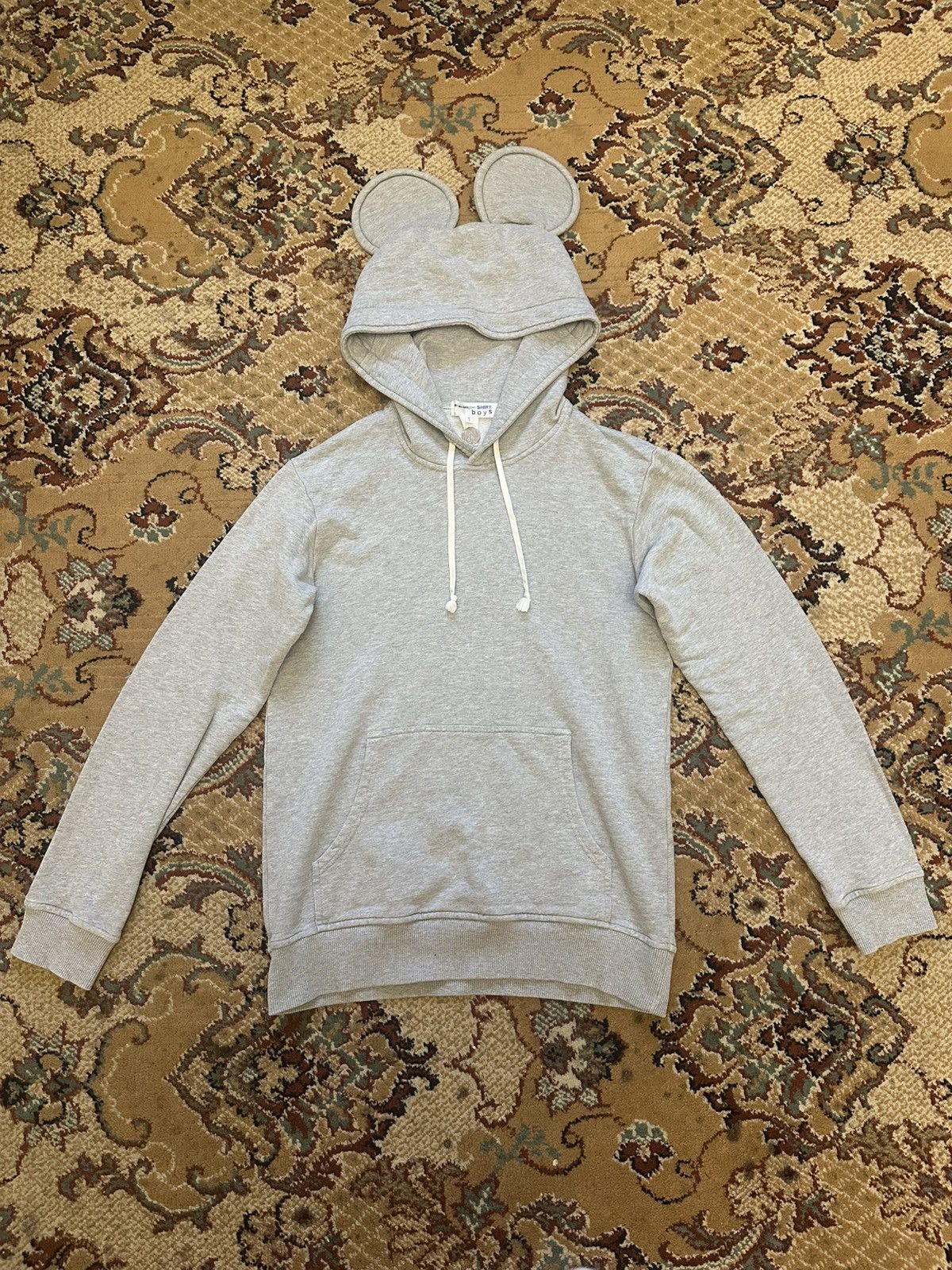 Comme Des Garcons Shirt Comme Des Garcons Shirt Boys Mouse Ears Pullover Hoodie Sweatshirt | PodTeesHub.com