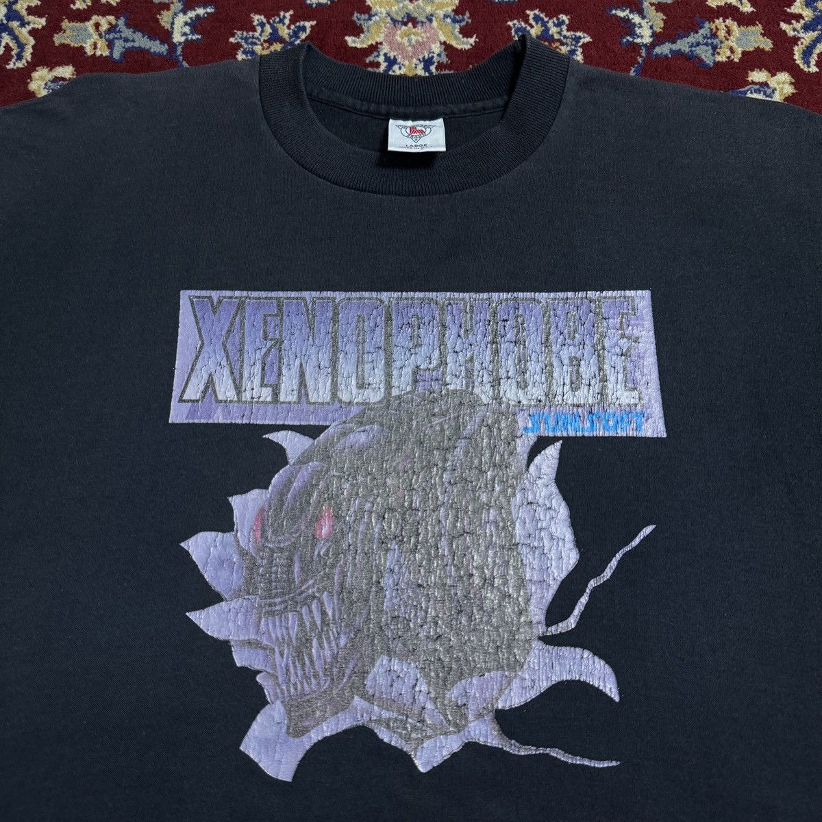 The Game Vintage 1987 Xenophobe Sunsoft Video Game Promo T Shirt 80s Hoodie, Sweatshirt | PodTeesHub.com