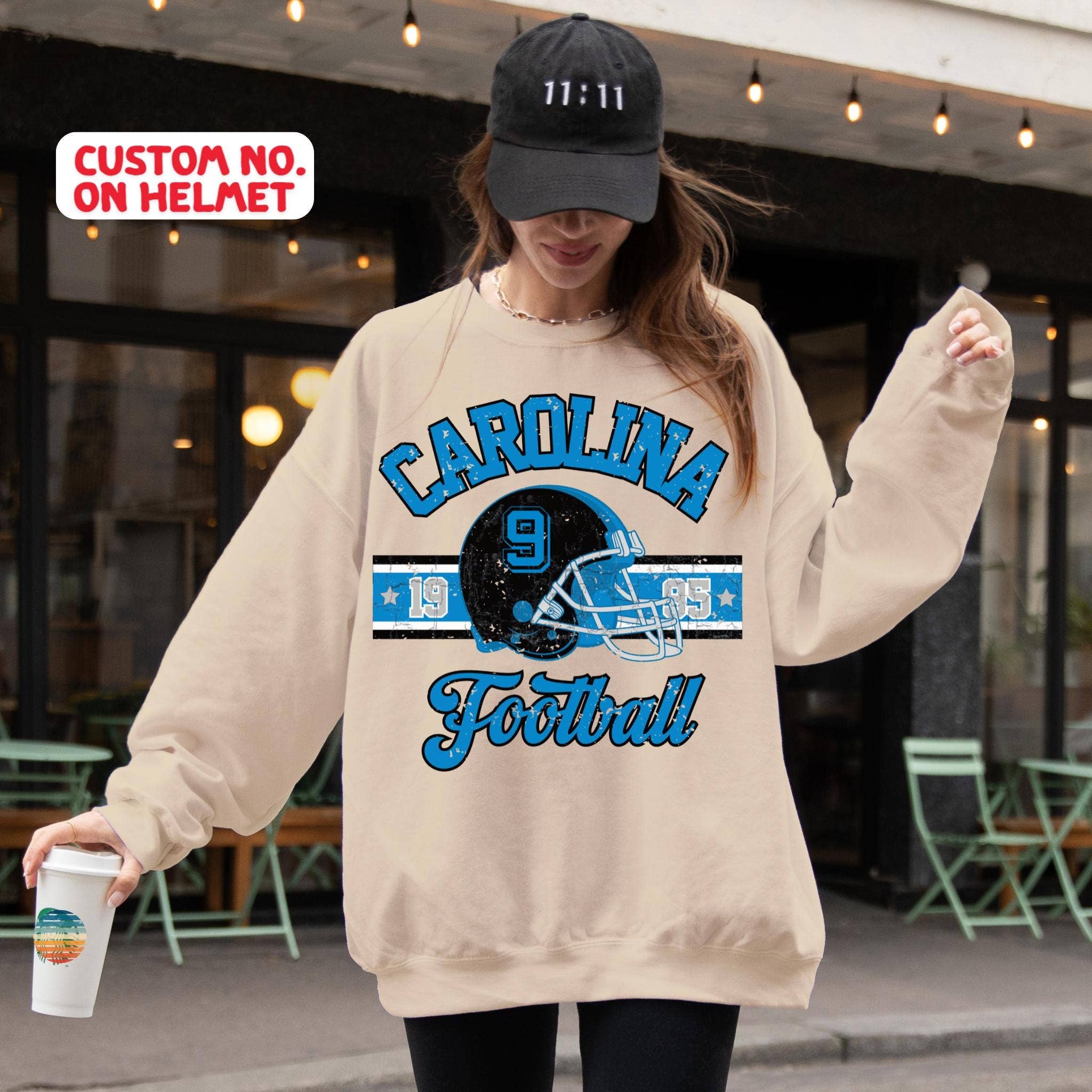 Vintage Carolina Panthers Sweatshirt For Game Day Fans T-Shirts, Hoodie | PodTeesHub.com
