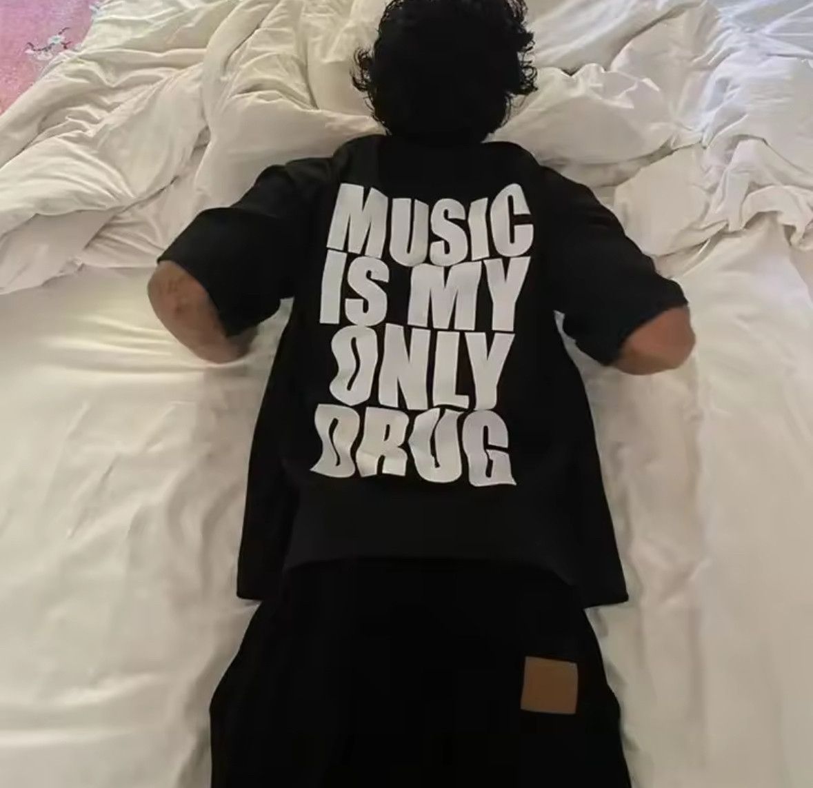 Japanese Brand Streetwear Love Music Is My Only Drug Hip Hop T Shirt Hoodie, Sweatshirt | PodTeesHub.com