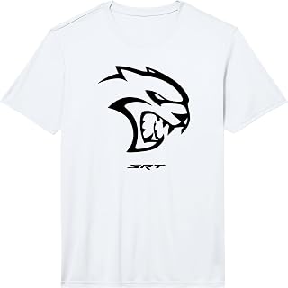 Mens Dodge Hellcat Black Performance T-Shirt