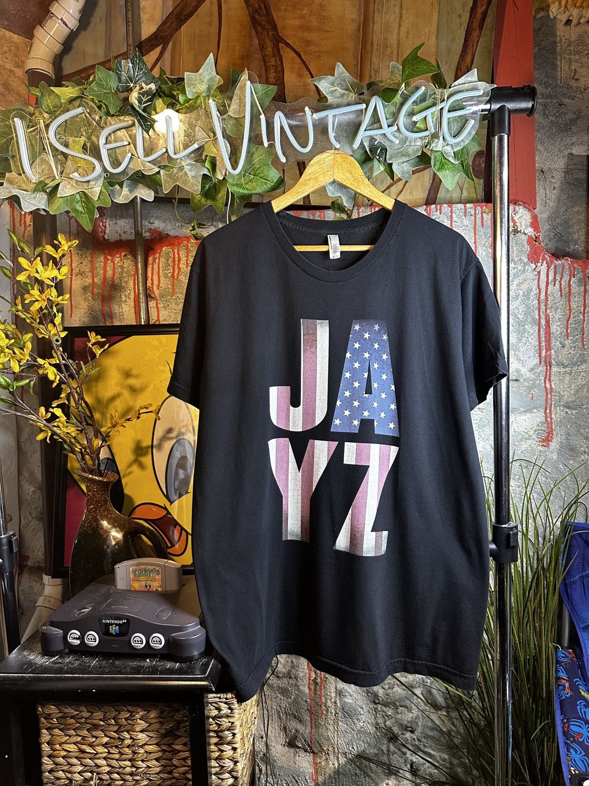 Vintage 2015 Jay Z Kanye West Made In America Tour Rap Tee Tshirt Hoodie, Sweatshirt | PodTeesHub.com