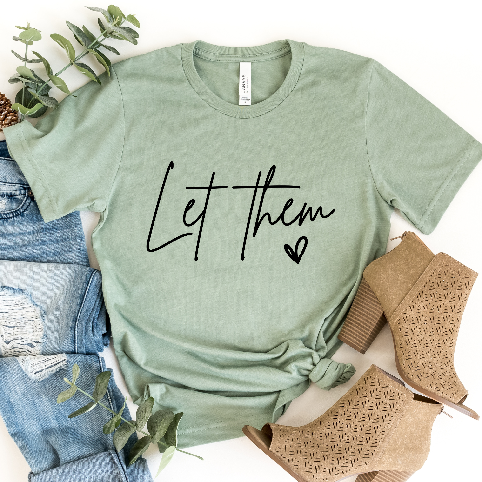 Let Them Graphic Tee Hoodie, Sweatshirt | PodTeesHub.com