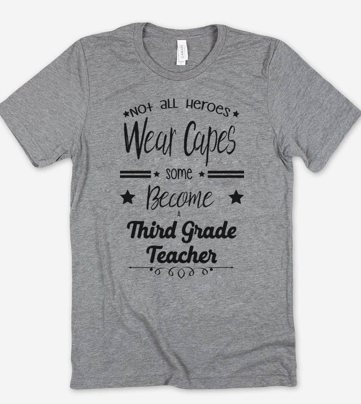 Hero Third Grade Teacher - Education Teacher Gift T-Shirt Hoodie, Sweatshirt | PodTeesHub.com