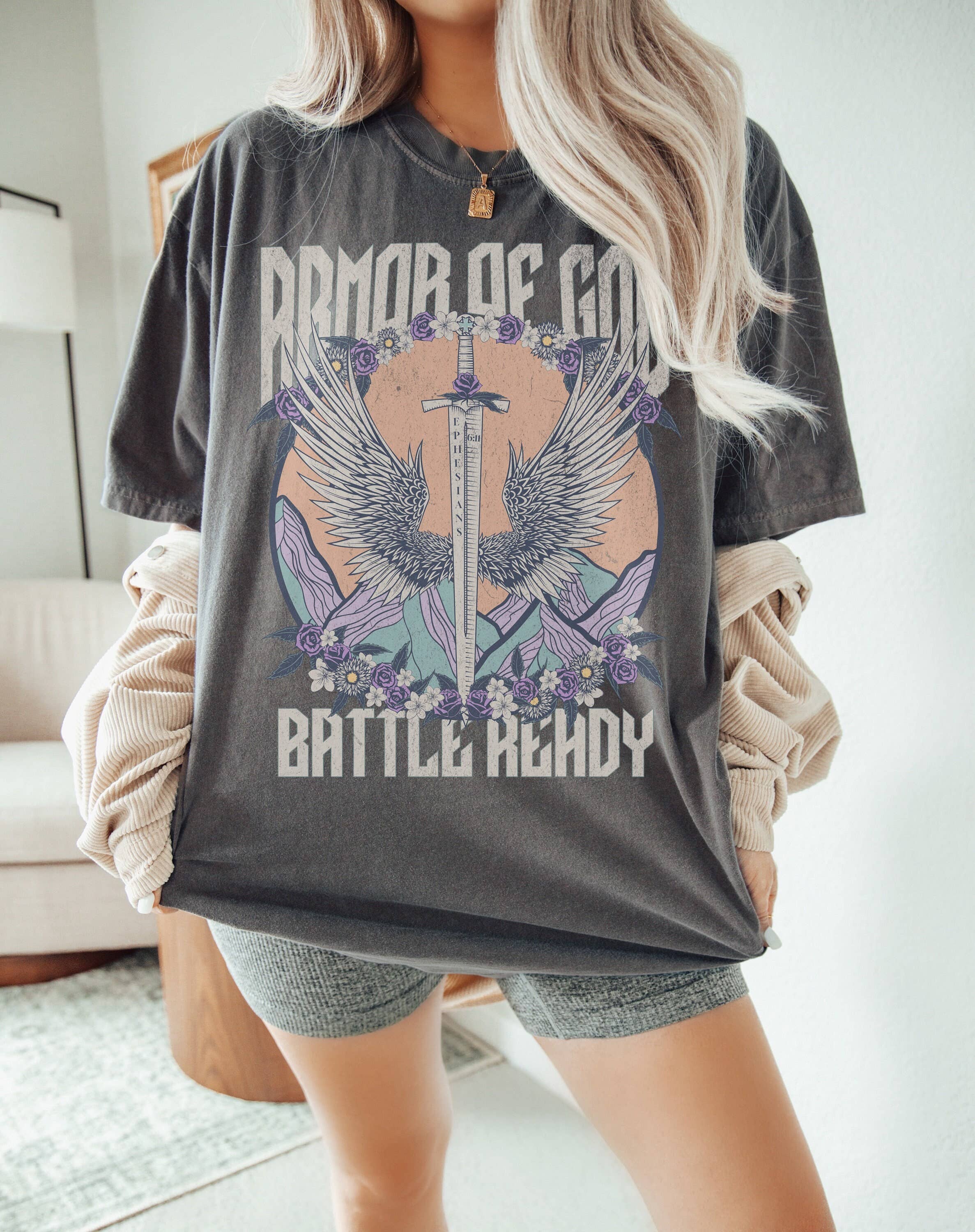 Armor of God Christian Shirt Faithful Apparel Bible Verse Hoodie, Sweatshirt | PodTeesHub.com