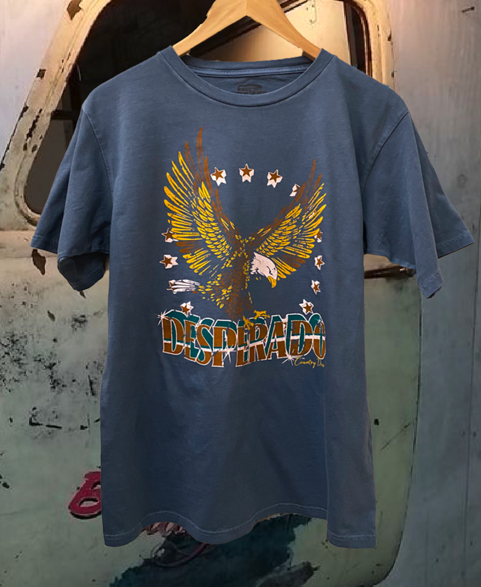 Desperado Vintage Relaxed Unisex Tee Hoodie, Sweatshirt | PodTeesHub.com