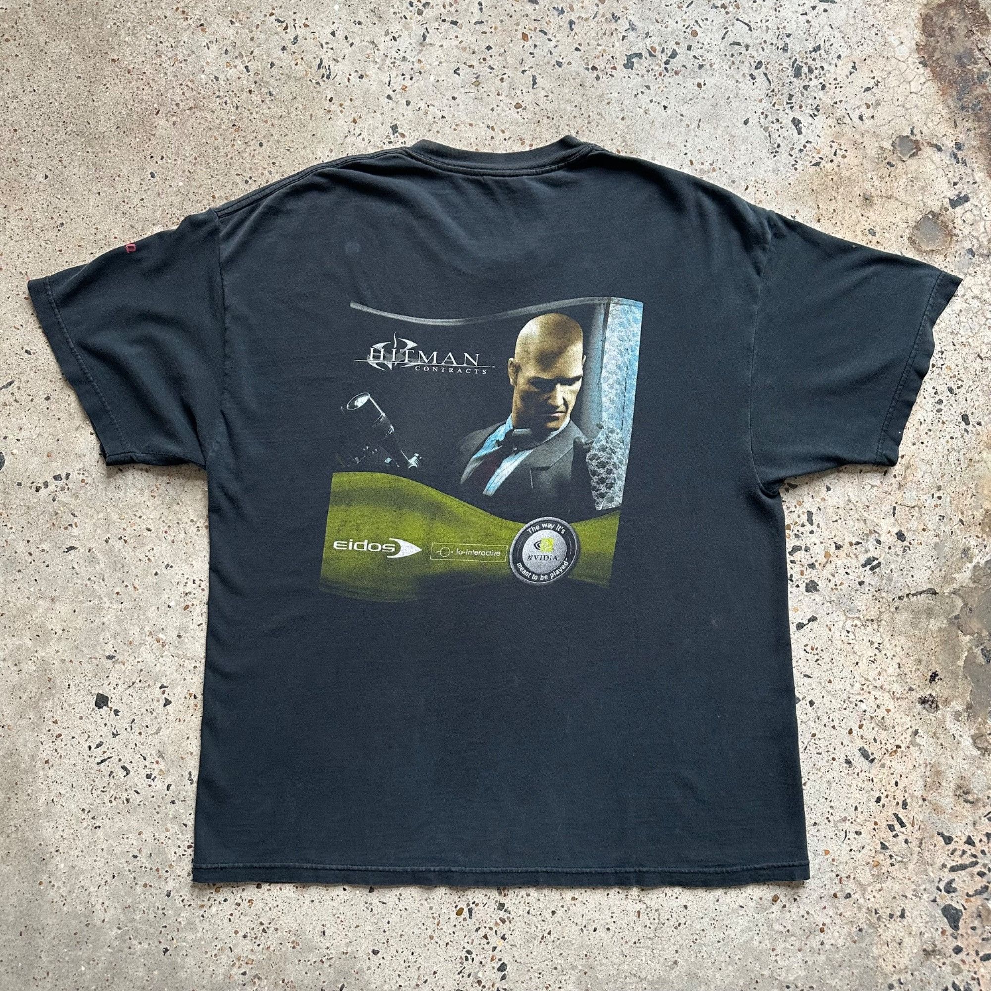 Vintage Hitman Contracts Video Game Shirt Hoodie, Sweatshirt | PodTeesHub.com