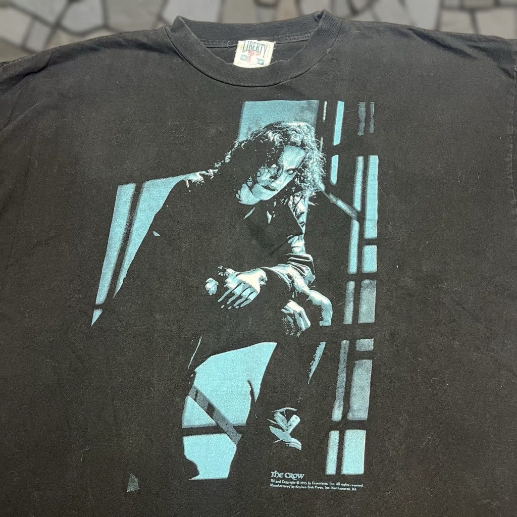 Vintage The Crow J O Barr Comic Movie Tee T Shirt Xl Hoodie, Sweatshirt | PodTeesHub.com