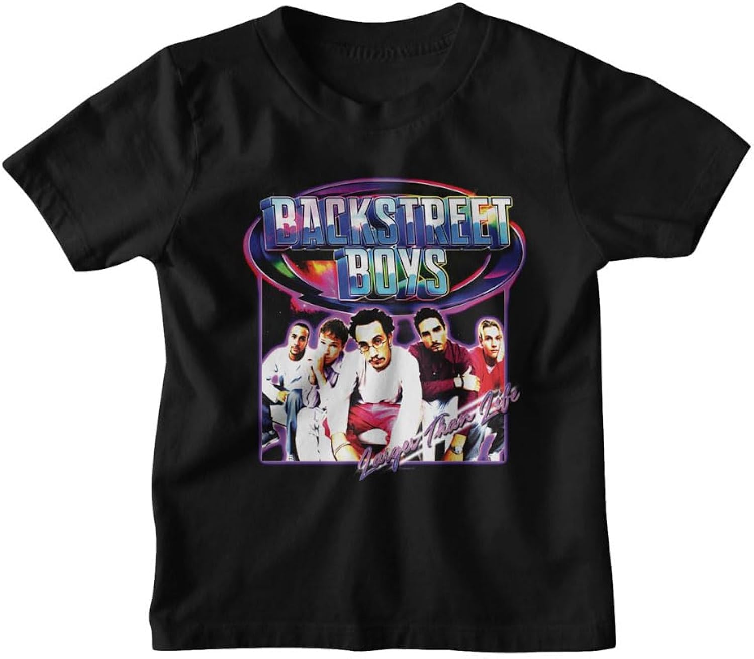 Backstreet Boys Millennium Toddler Short Sleeve T Shirt 90s Music Boys Band Graphic Tees