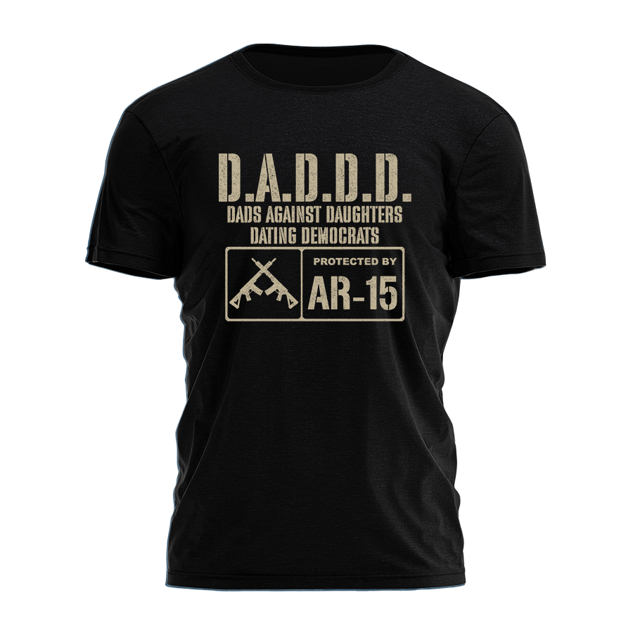 D.A.D.D. Protected By Tee - 3866 Hoodie, Sweatshirt | PodTeesHub.com