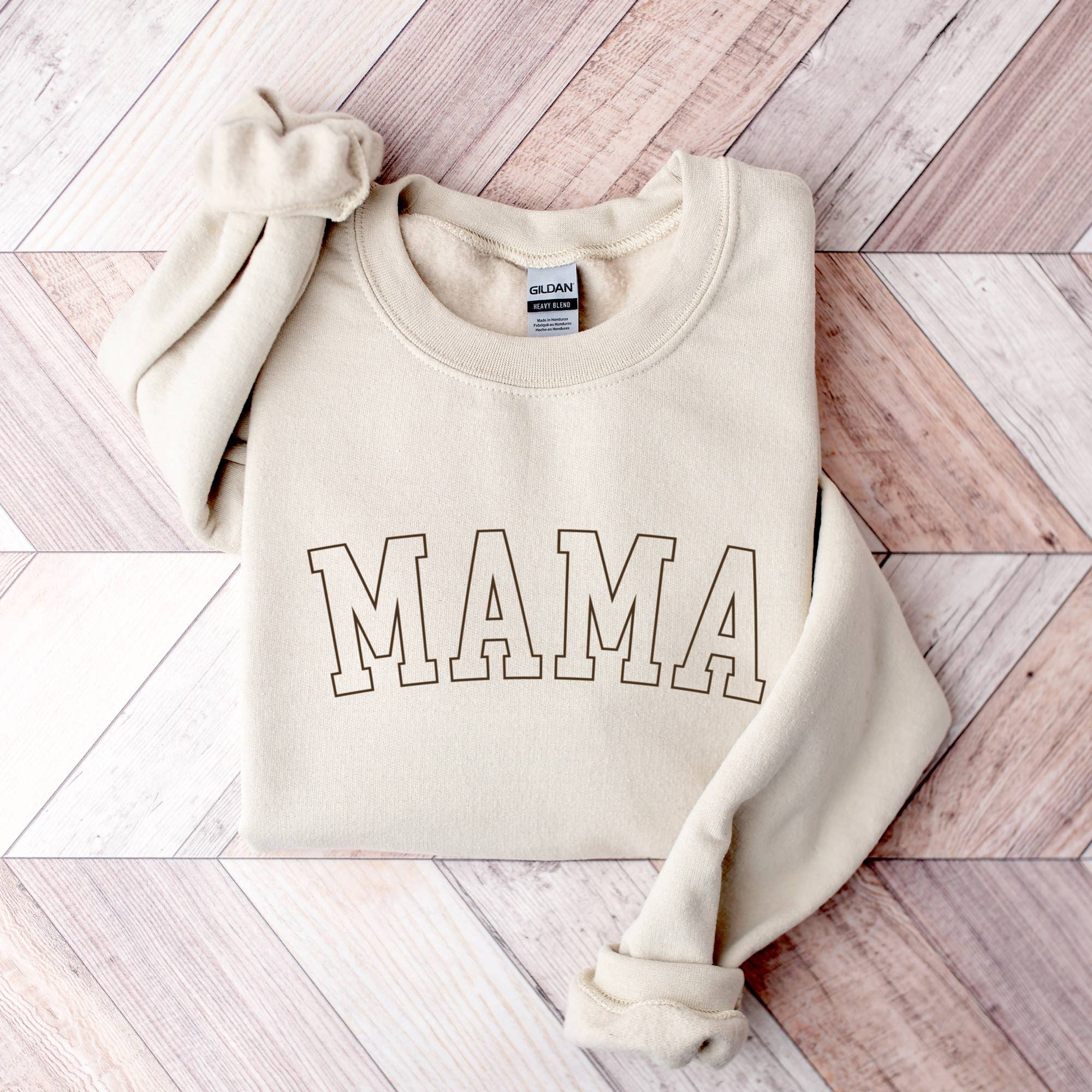 Mama Crewneck Sweatshirt T-Shirts, Hoodie | PodTeesHub.com