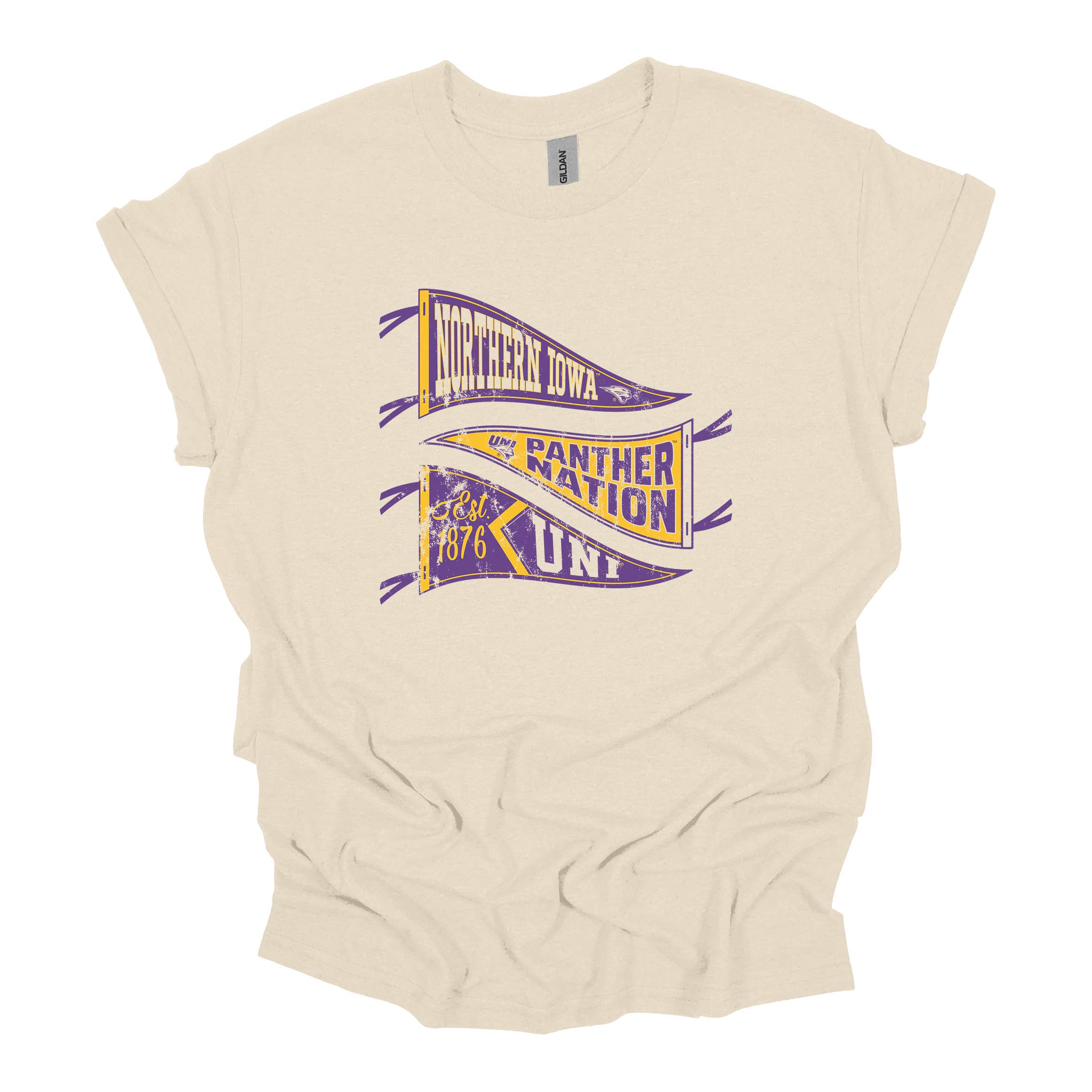 Flag Pennant Uni Tee Hoodie, Sweatshirt | PodTeesHub.com