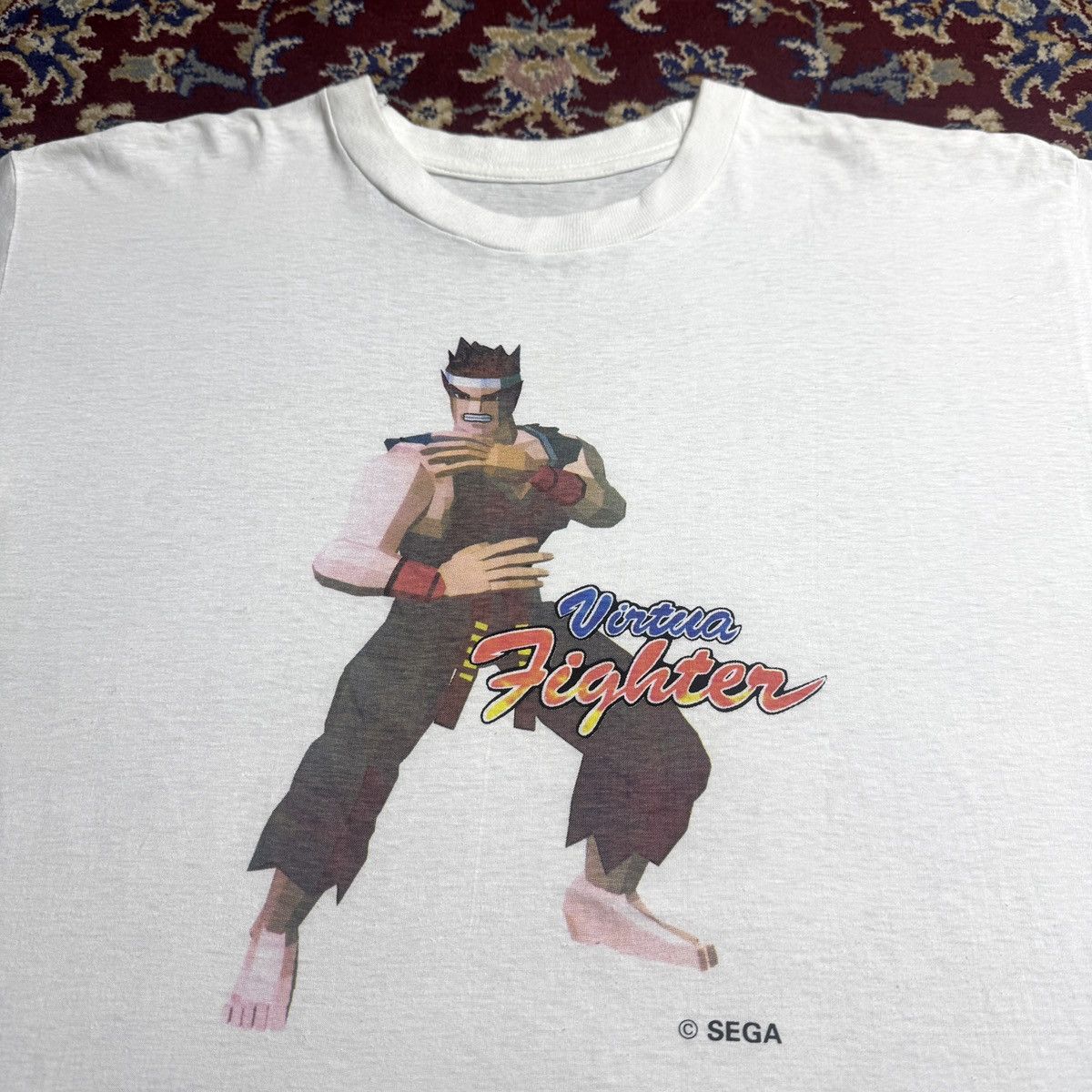 Playstation 90s Virtua Fighter 1 Akira Yuki Sega Video Game Promo T-Shirts, Hoodie, Sweatshirt