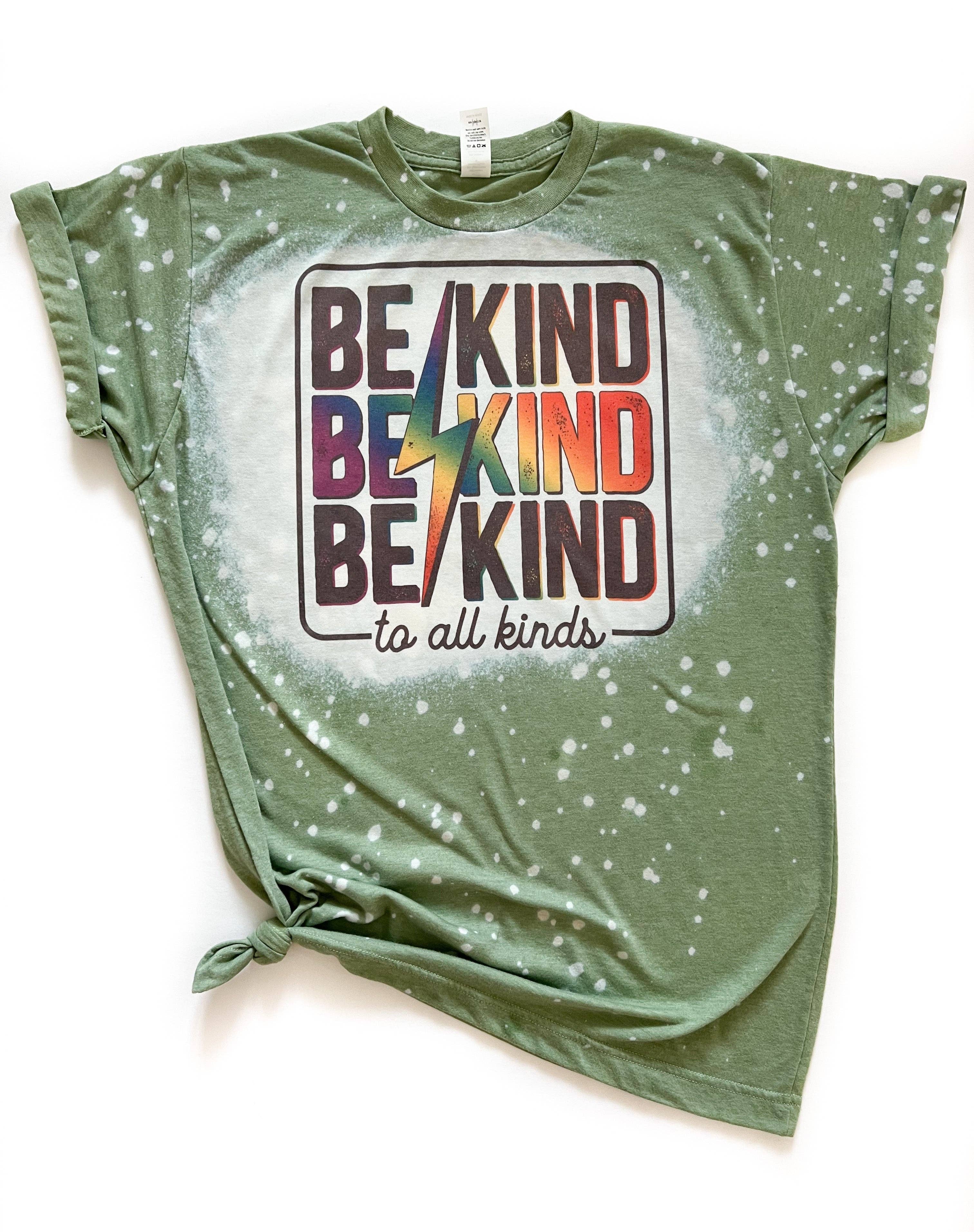 Be Kind To All Kinds Pride Tee Hoodie, Sweatshirt | PodTeesHub.com