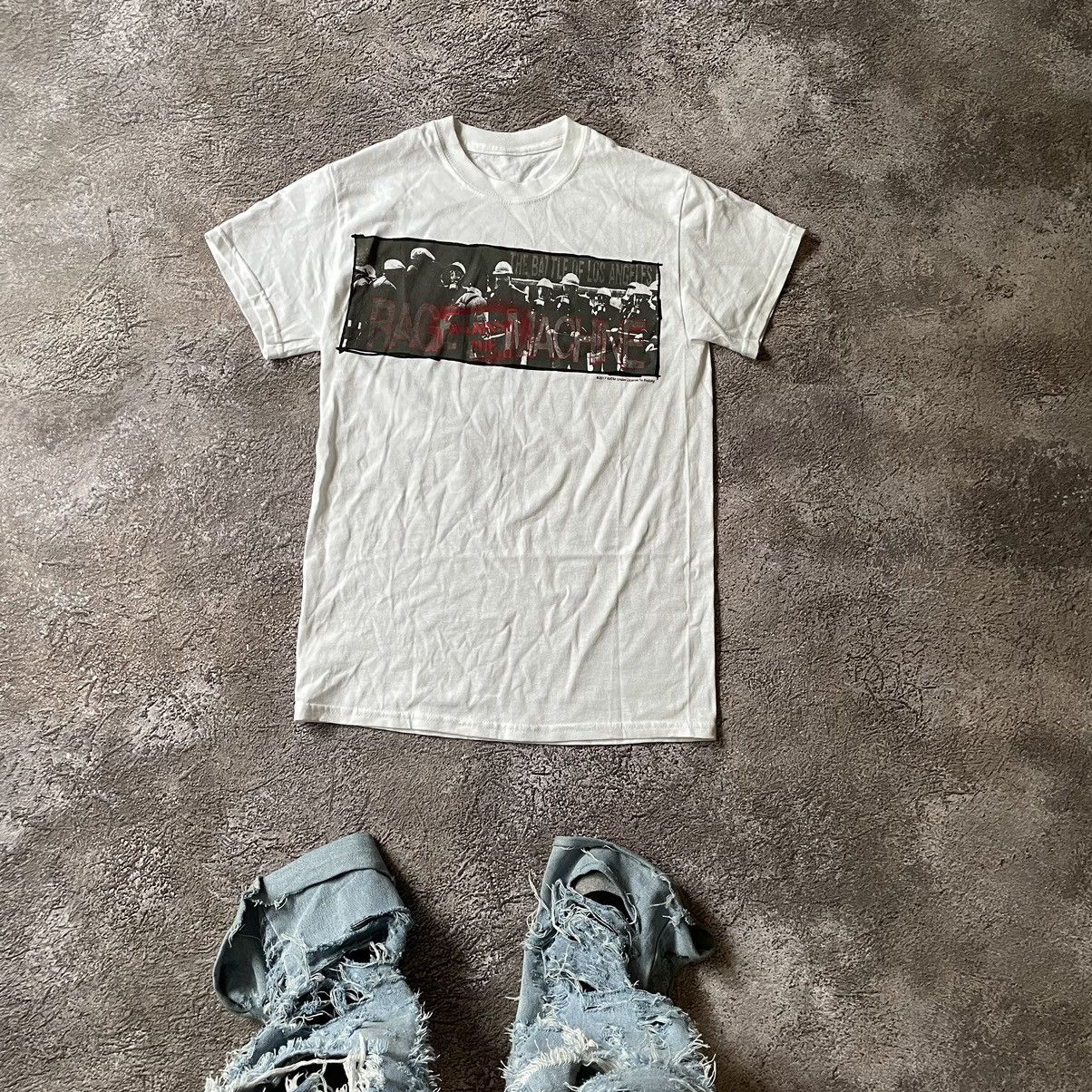 Vintage Y2k Rage Against The Machine War Tour Horror Tee Hoodie, Sweatshirt | PodTeesHub.com