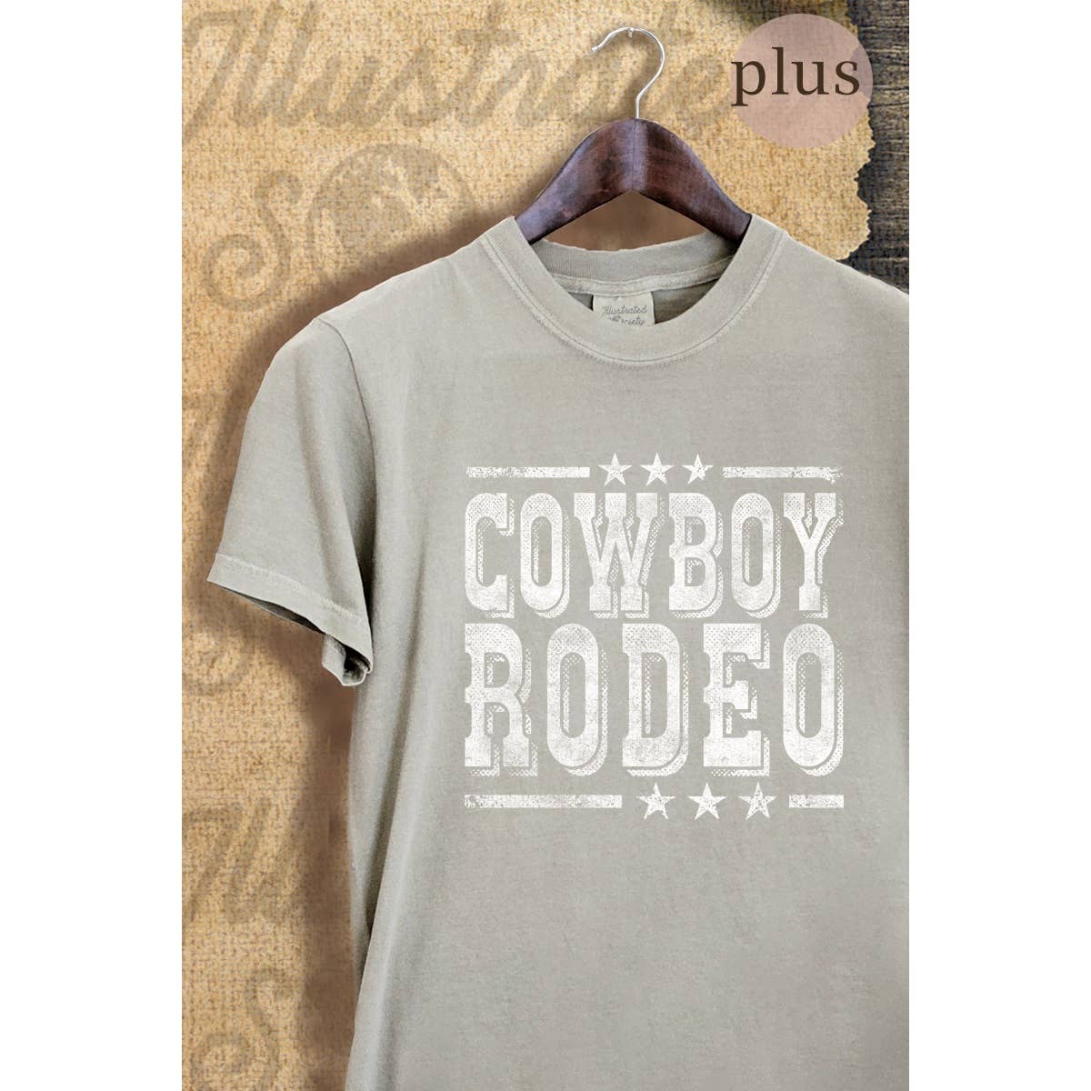 Cowboy Rodeo Vintage Graphic Plus Tee Hoodie, Sweatshirt | PodTeesHub.com