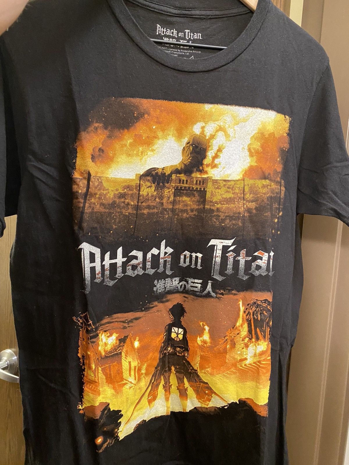 Other Attack On Titan Vintage Black Anime Tee Hoodie, Sweatshirt | PodTeesHub.com
