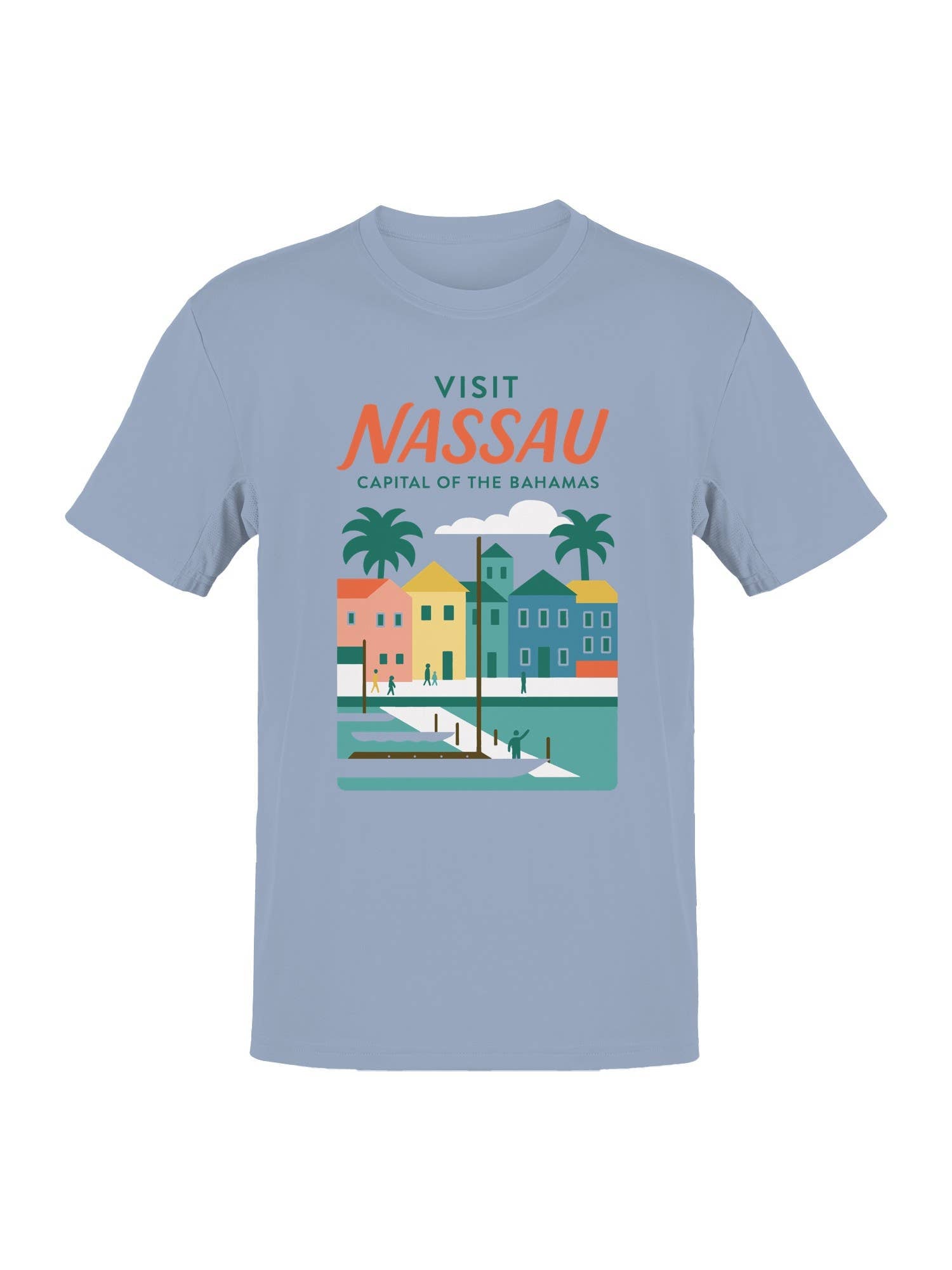 Explore Nassau: Bahamas Capital Art Men's T-Shirt Hoodie, Sweatshirt | PodTeesHub.com